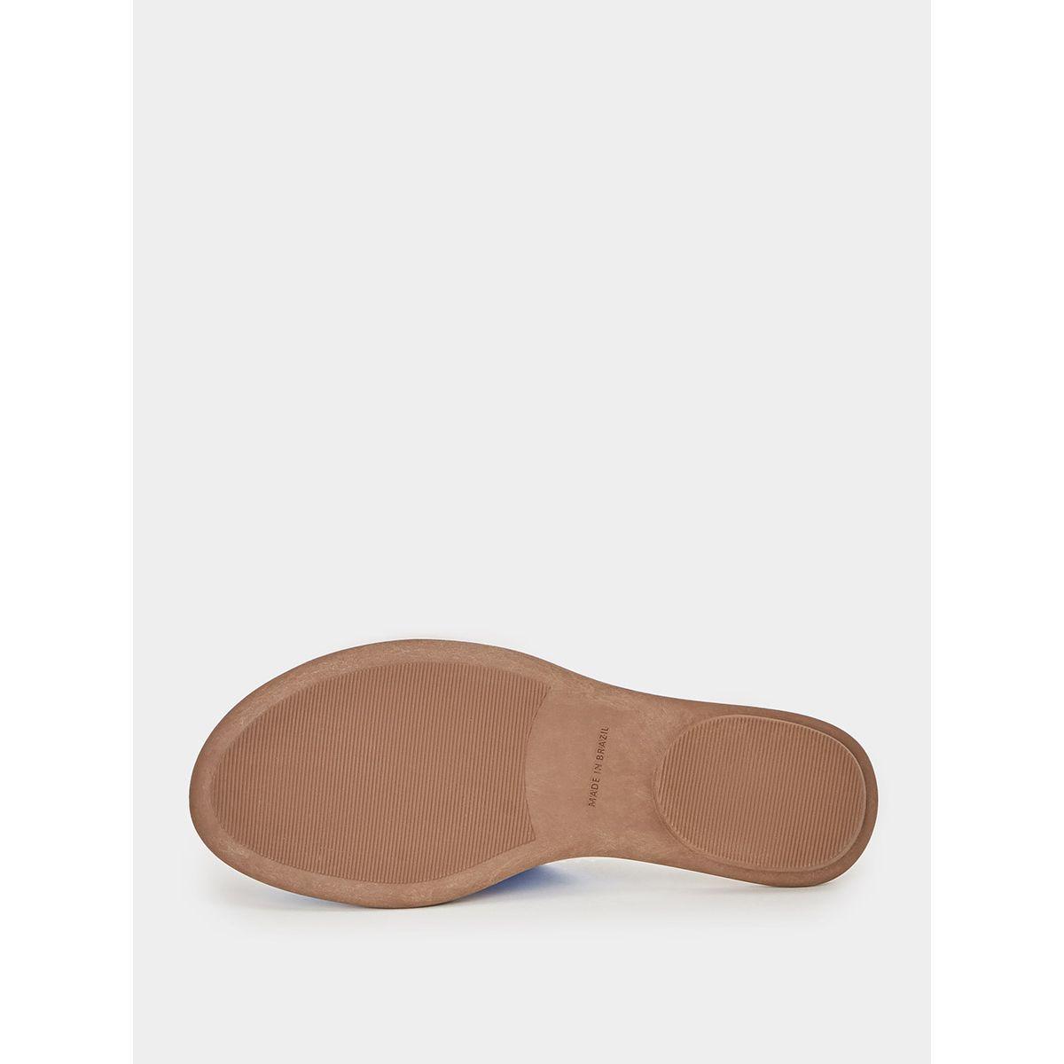 Styli Cross Band Flat Mule Sandals-women-shoes-sandals-flats-image-6