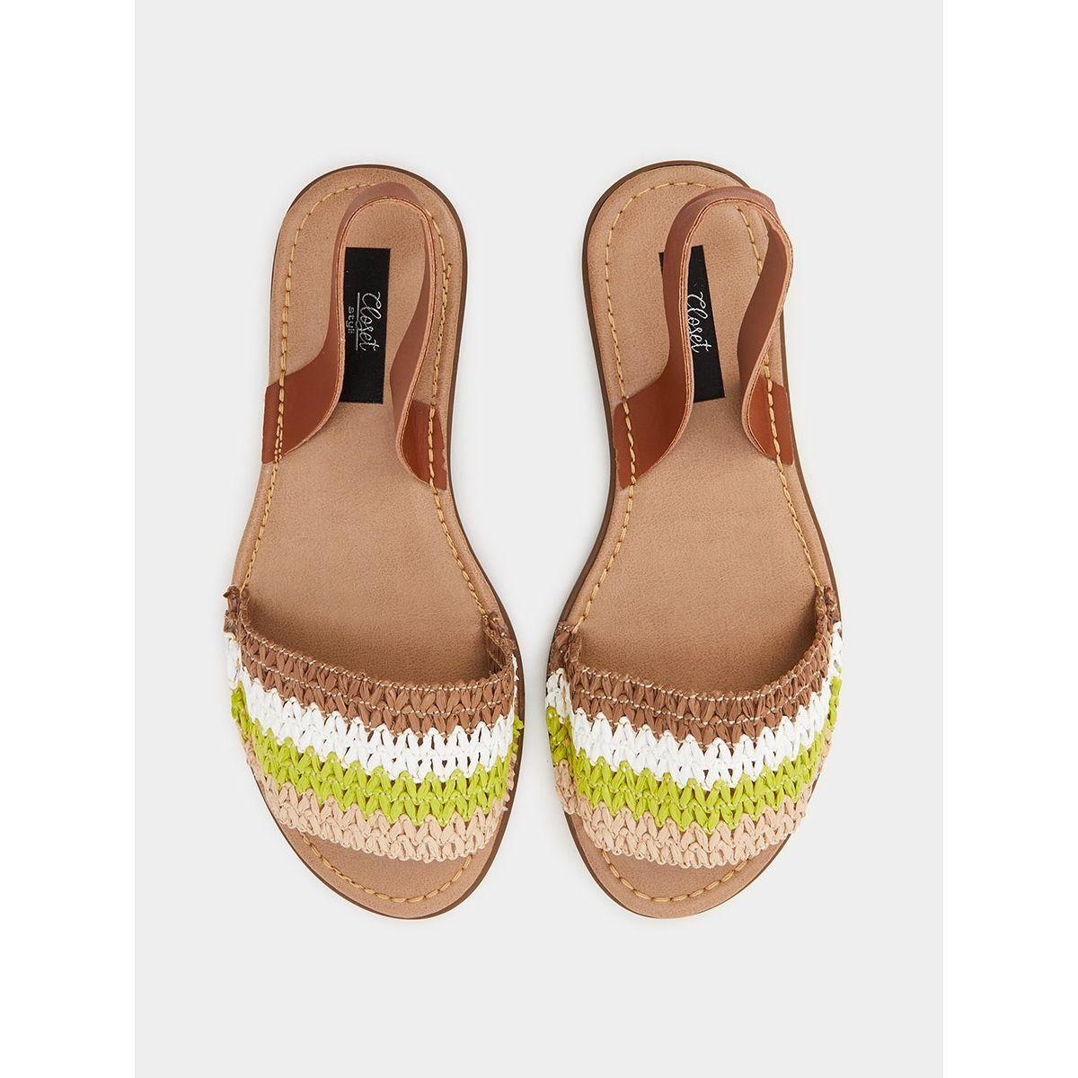 صندل فلات بسير كاحل من ستايلي-women-shoes-sandals-flats-image-4