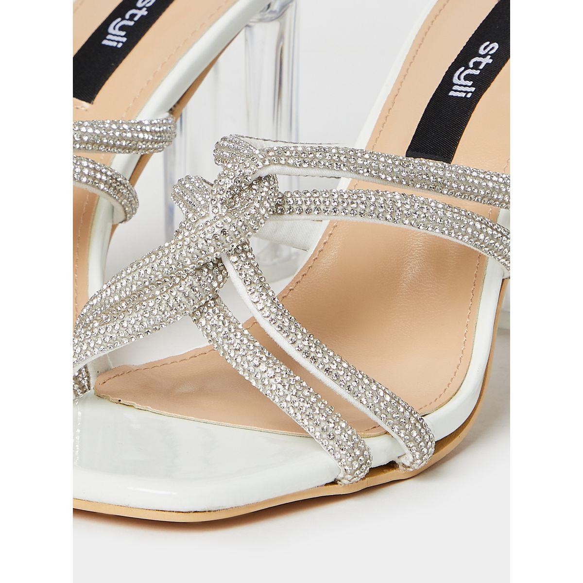 صندل بكعب اكريليك وسيور كروس-women-shoes-heels-image-5