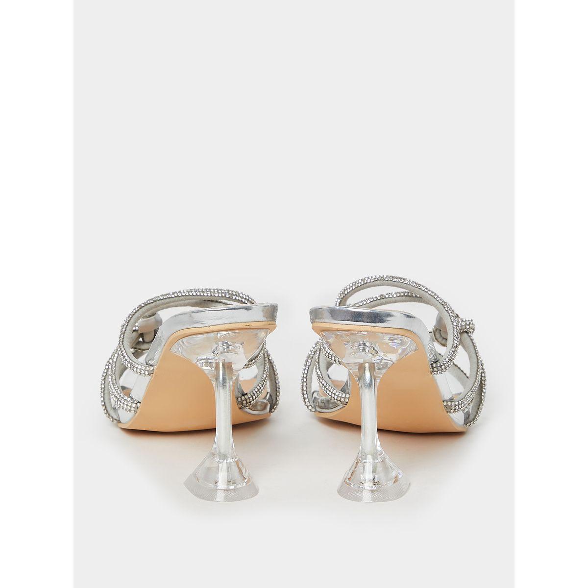 Styli Embellished Square Toe Sandals with Spool Heel-women-shoes-heels-image-4