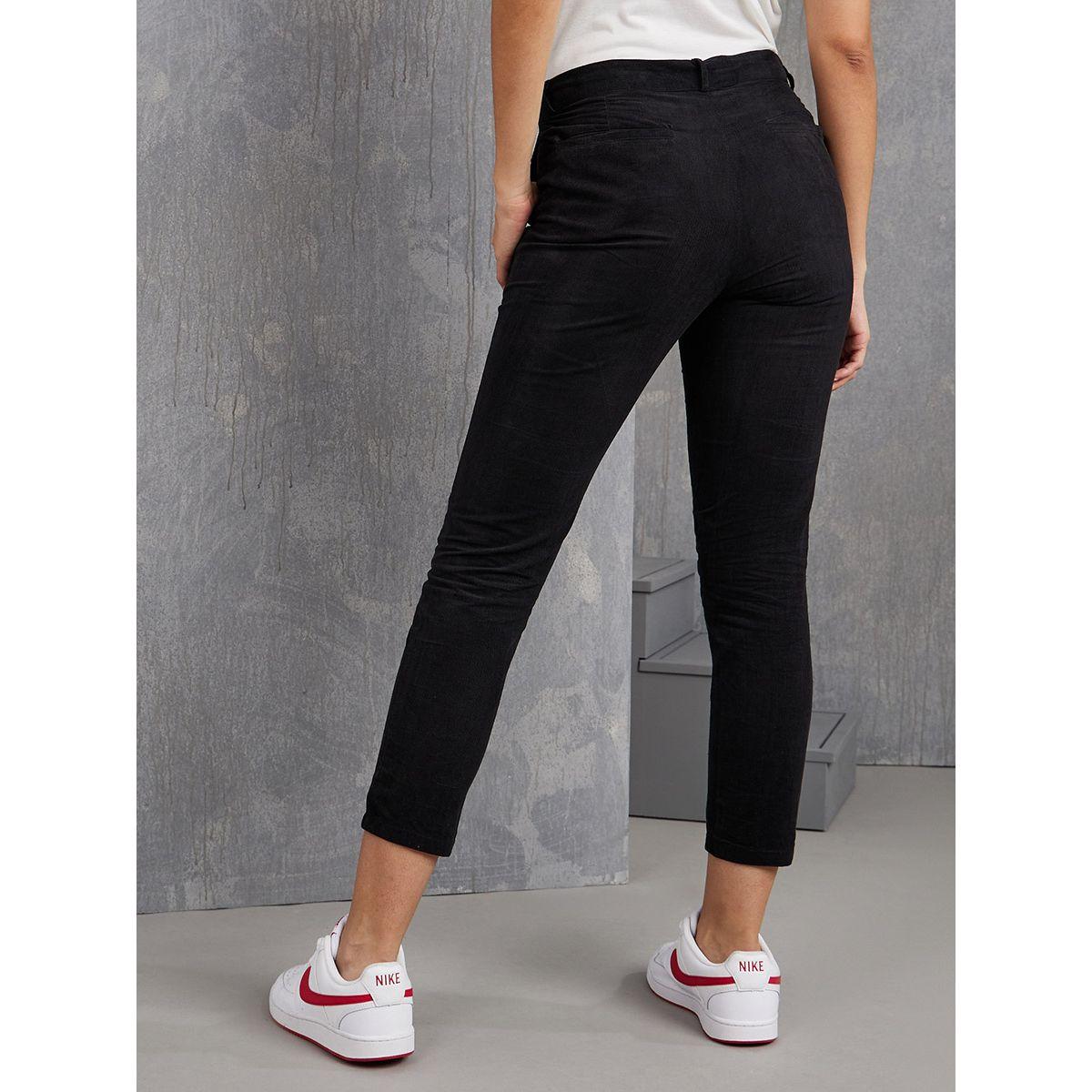 Styli Mid Rise Corduroy Skinny Crop Trouser-women-clothing-bottoms-trousers-image-4