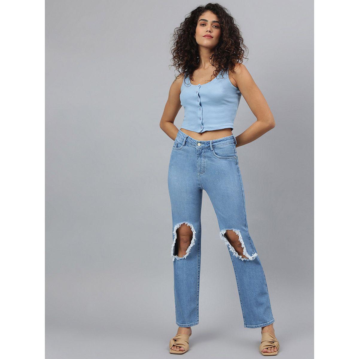 جينز ممزق بقصة مستقيمة-women-clothing-bottoms-jeans-image-5