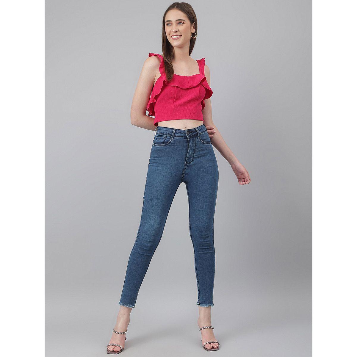 Styli Raw Hem Detail High Rise Skinny Jeans-women-clothing-bottoms-jeans-image-4