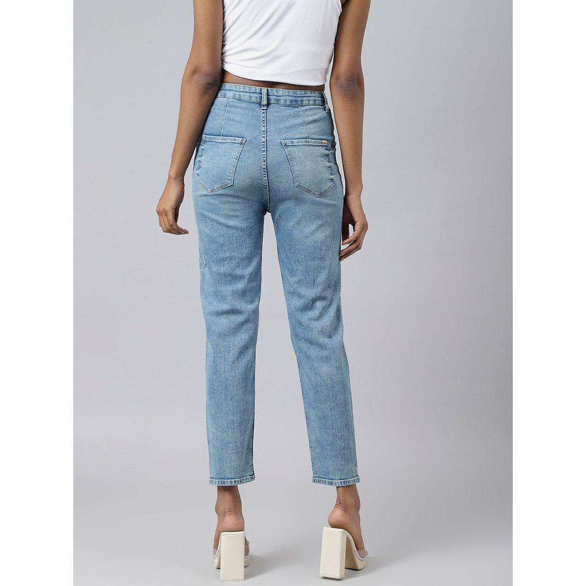 جينز بقصة موم وخصر عالي-women-clothing-bottoms-jeans-image-3