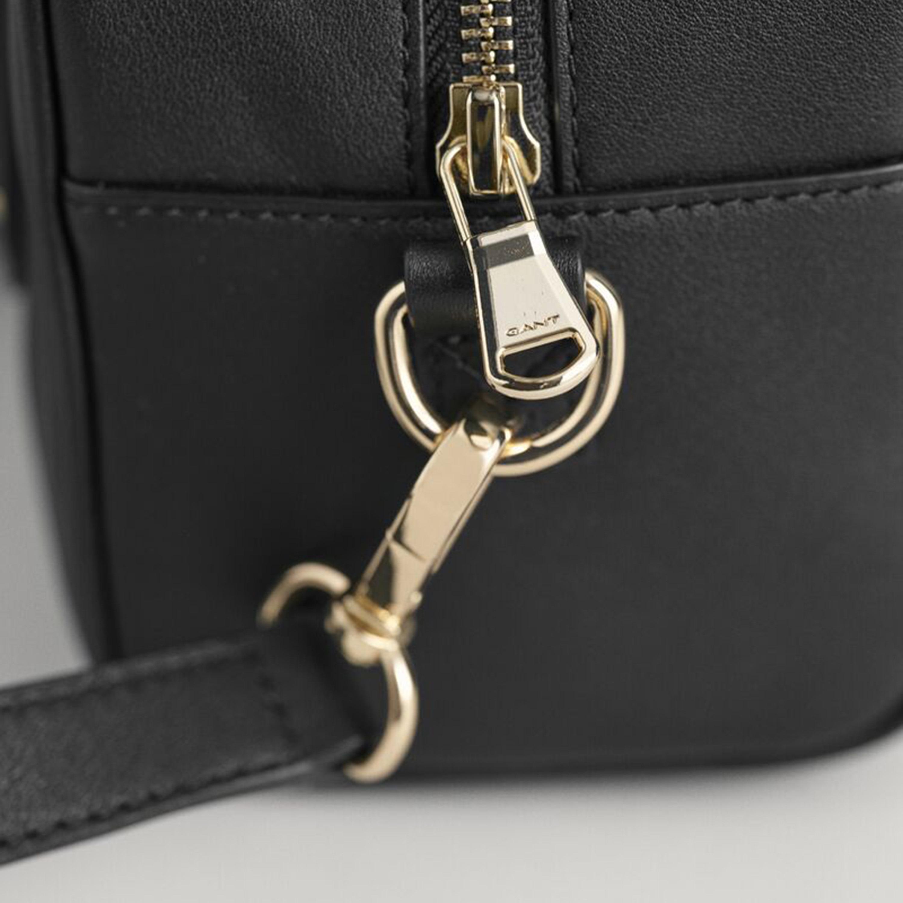 Gant Plain Double Handles Mini Leather Handheld Bag with Zip Closure-women-bagsandwallets-handbags-image-3