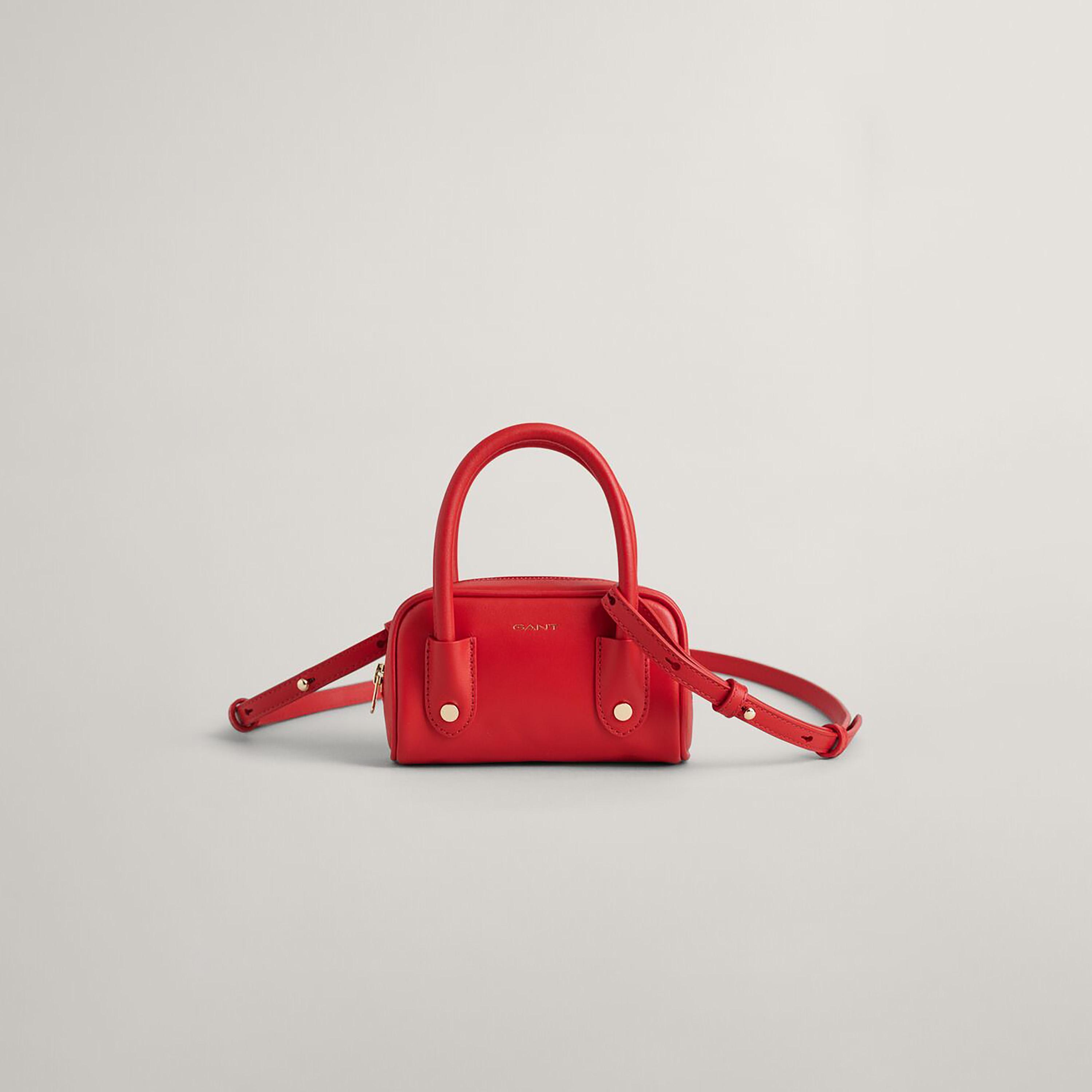 Gant Plain Double Handles Ultra Mini Handheld Bag with Zip Closure-women-bagsandwallets-handbags-image-1
