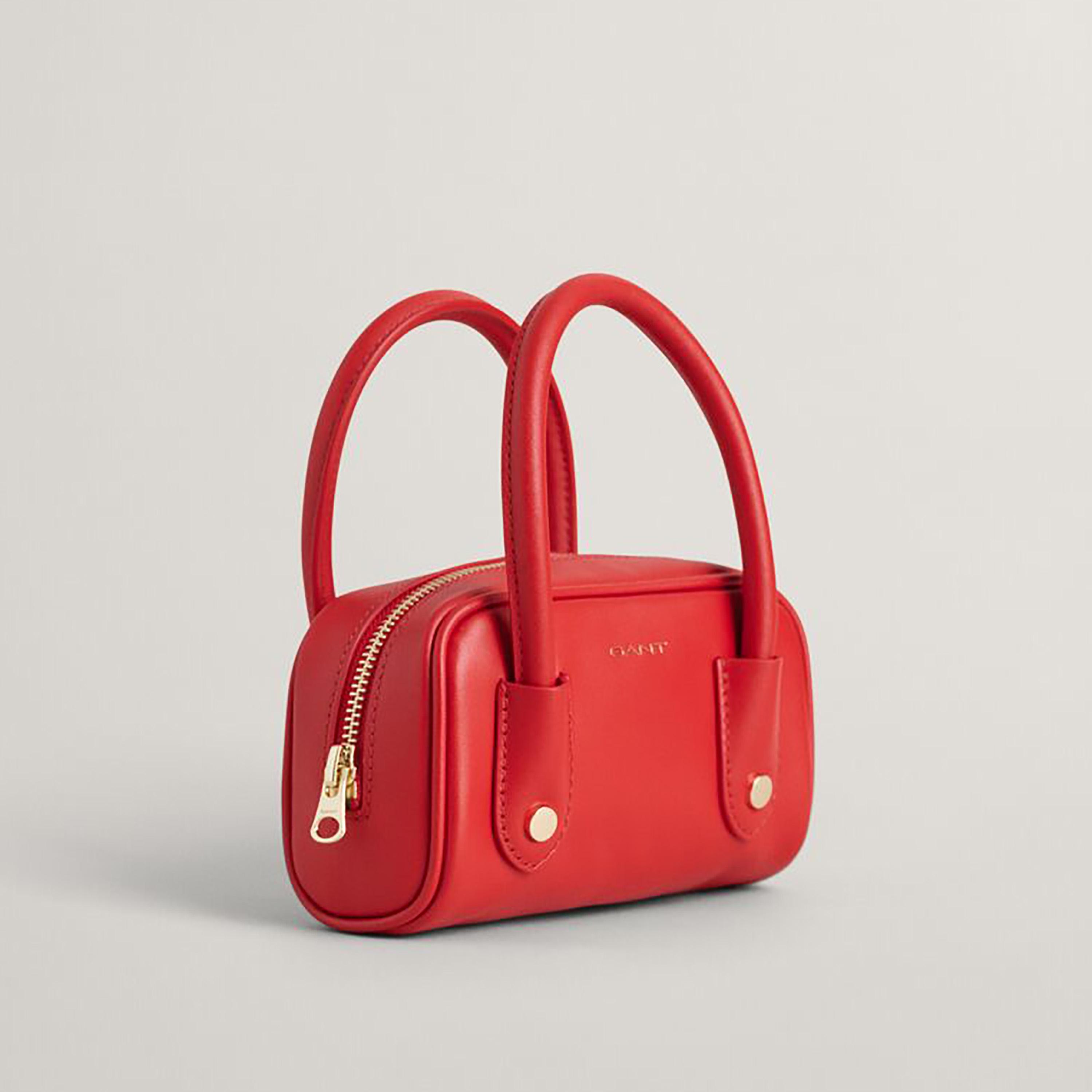 Gant Plain Double Handles Ultra Mini Handheld Bag with Zip Closure-women-bagsandwallets-handbags-image-2
