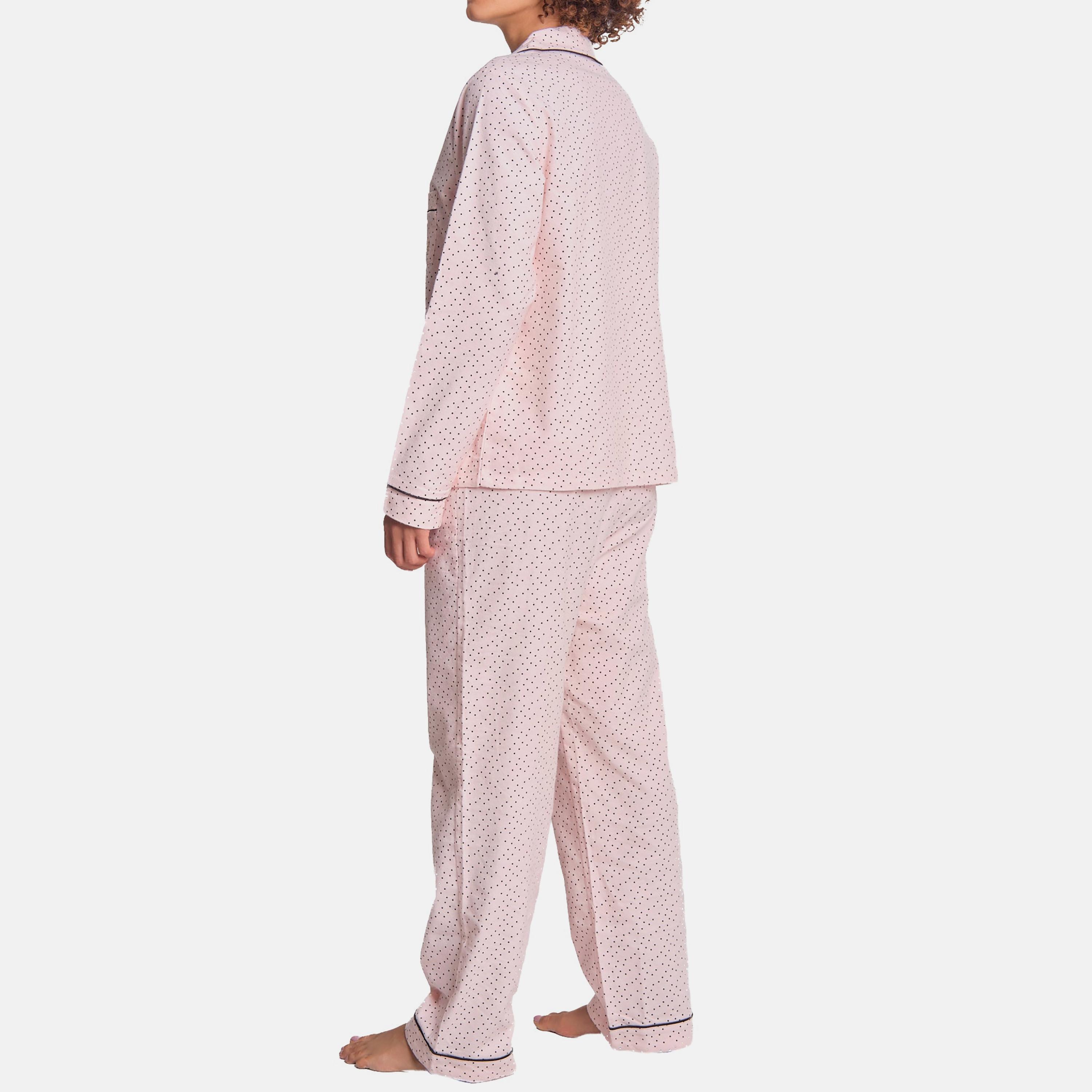 Isla & Evie Pyjama Set of 2 Polka Dot Shirt and Pyjama-women-clothing-nightwear-pyjamas-longsets-image-3