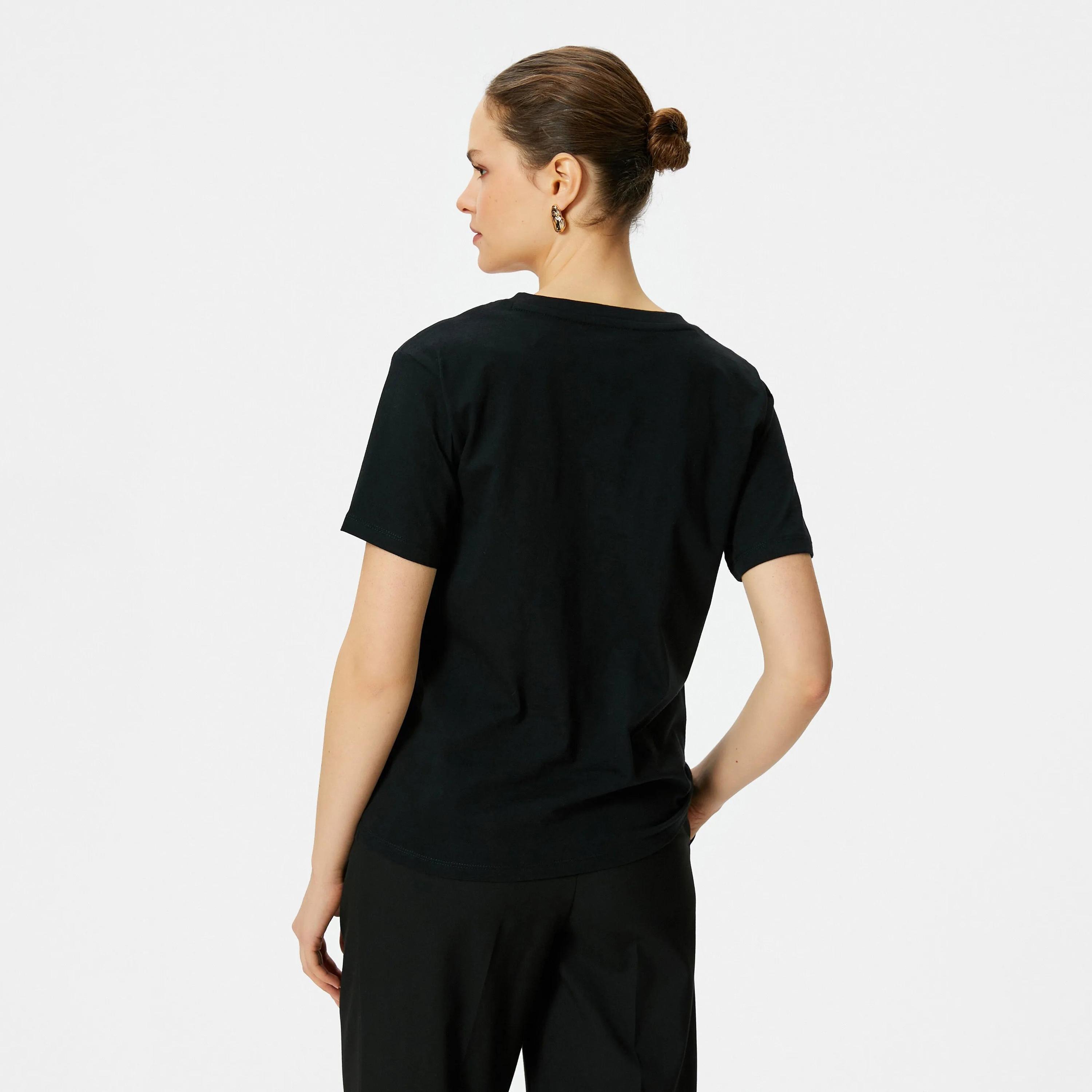 KOTON Women's T-Shirt-women-clothing-tshirts-image-3