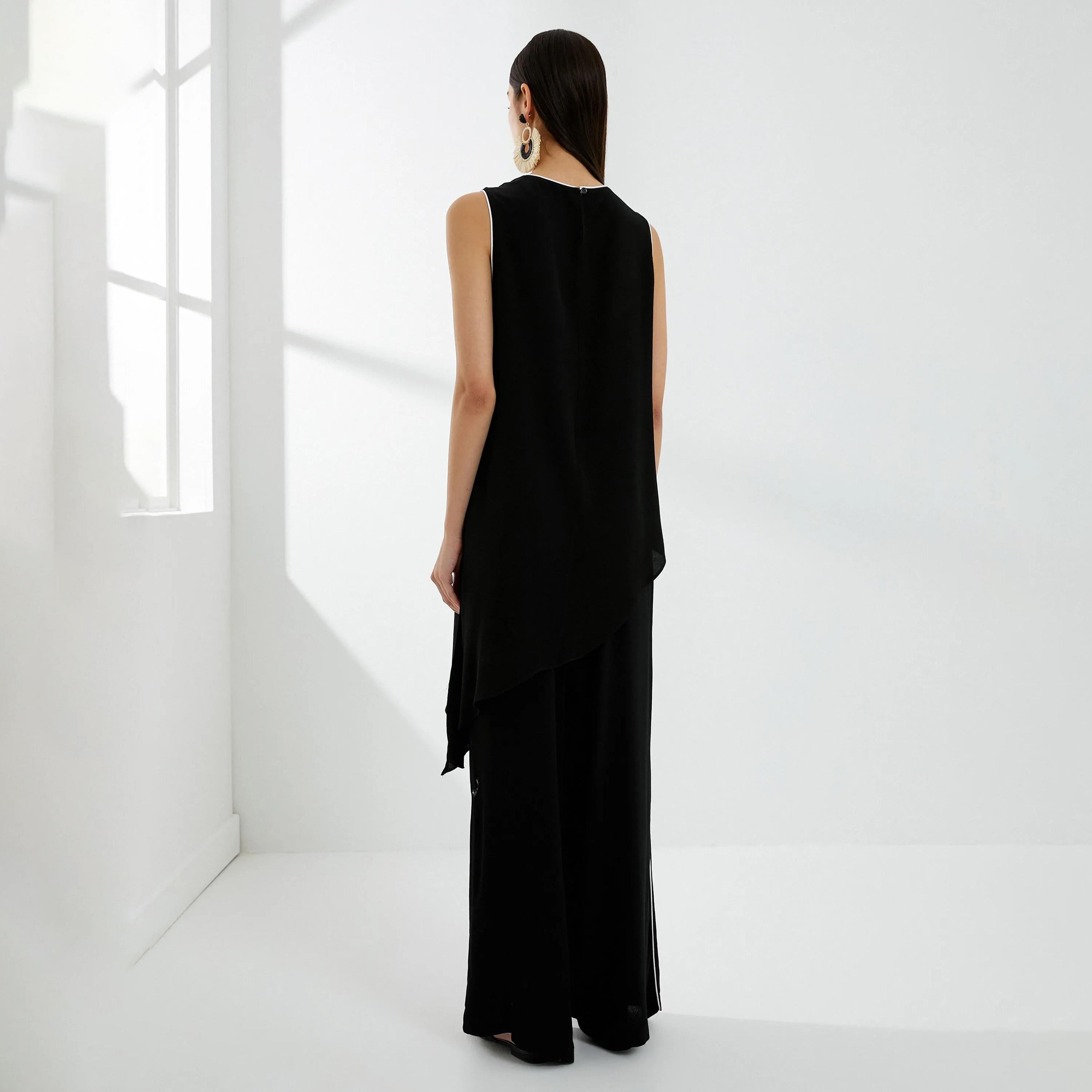 KOTON Black Women's Top-women-clothing-shirtsandblouses-blouses-image-3
