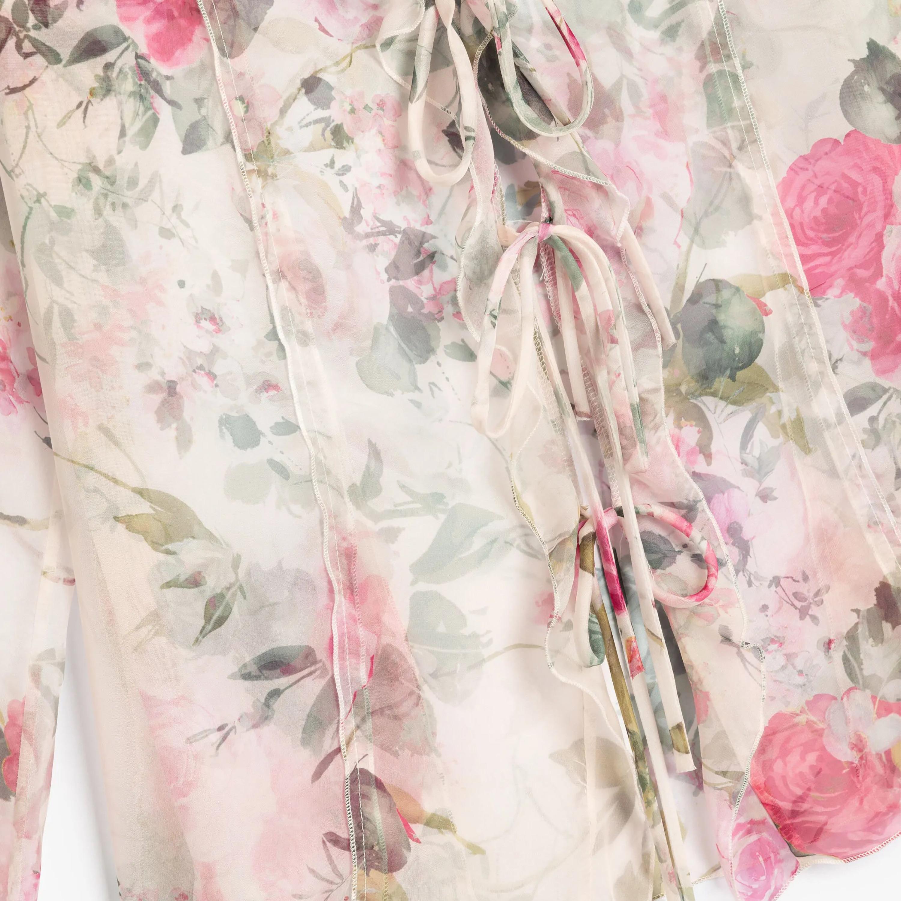 KOTON Pink Floral Women's Top-women-clothing-shirtsandblouses-blouses-image-3
