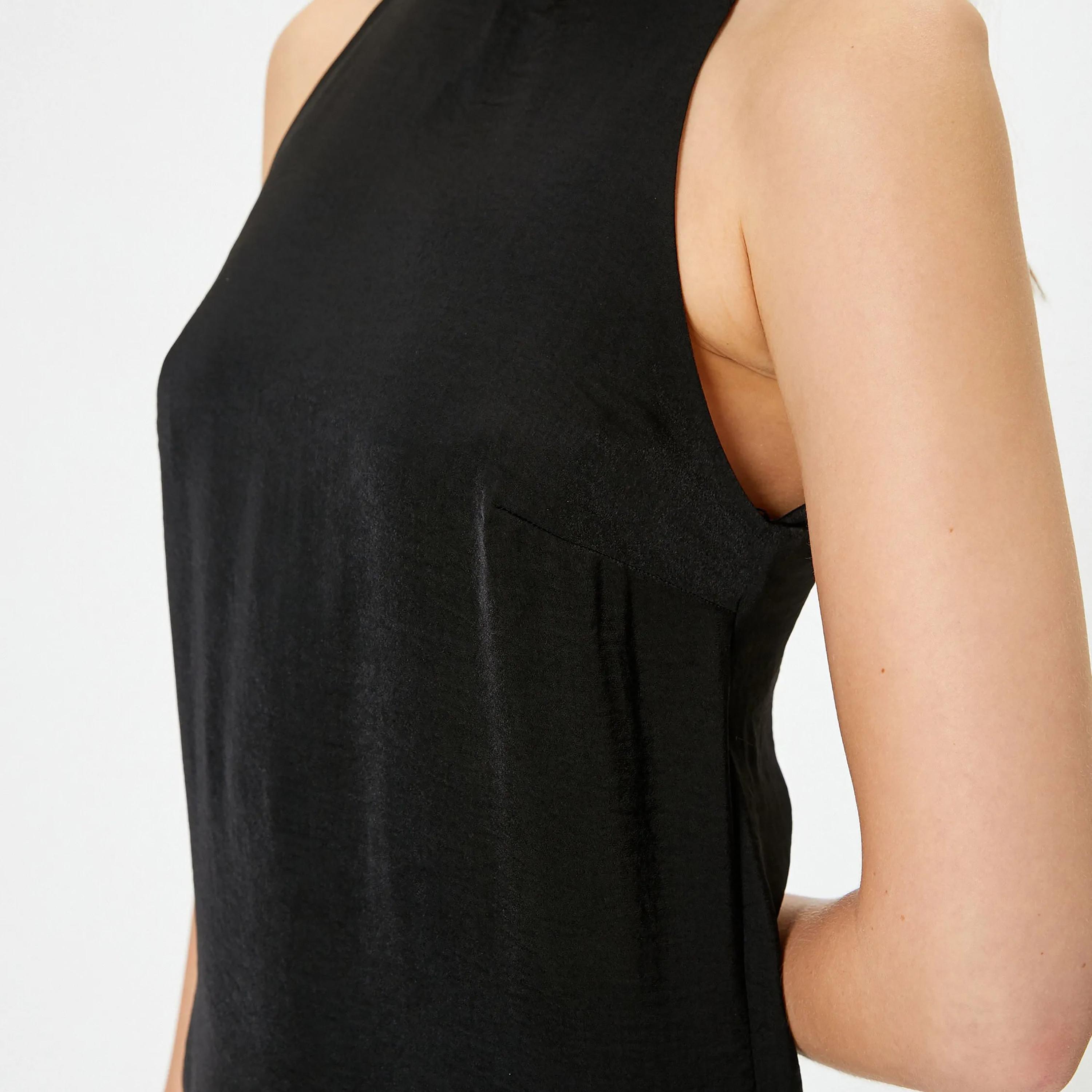 فستان نسائي متوسط الطول باللون الأسود من كوتون-women-clothing-dresses-image-4