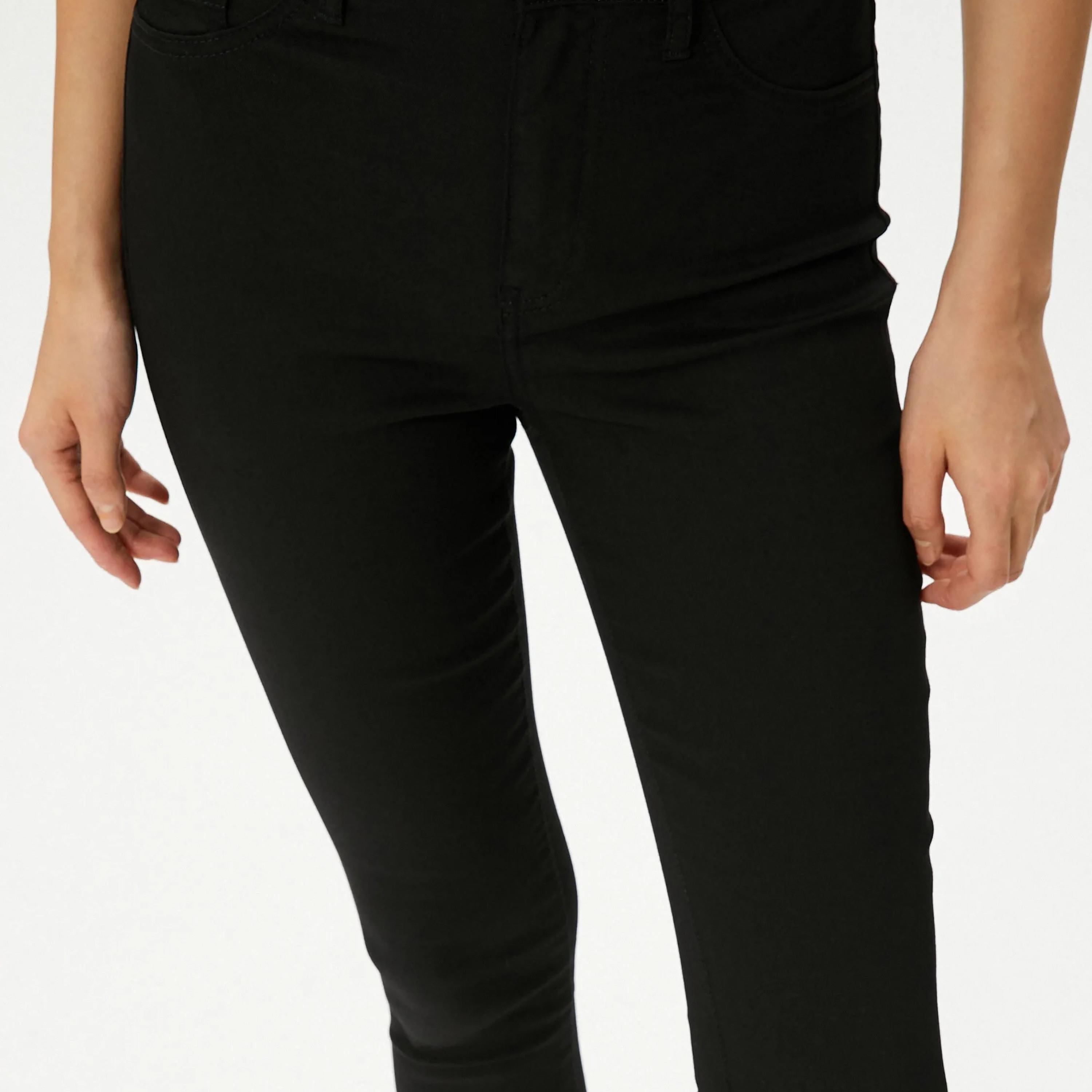 KOTON Skinny Fit Plain High-Rise Women's Jeans-women-clothing-bottoms-jeans-image-4