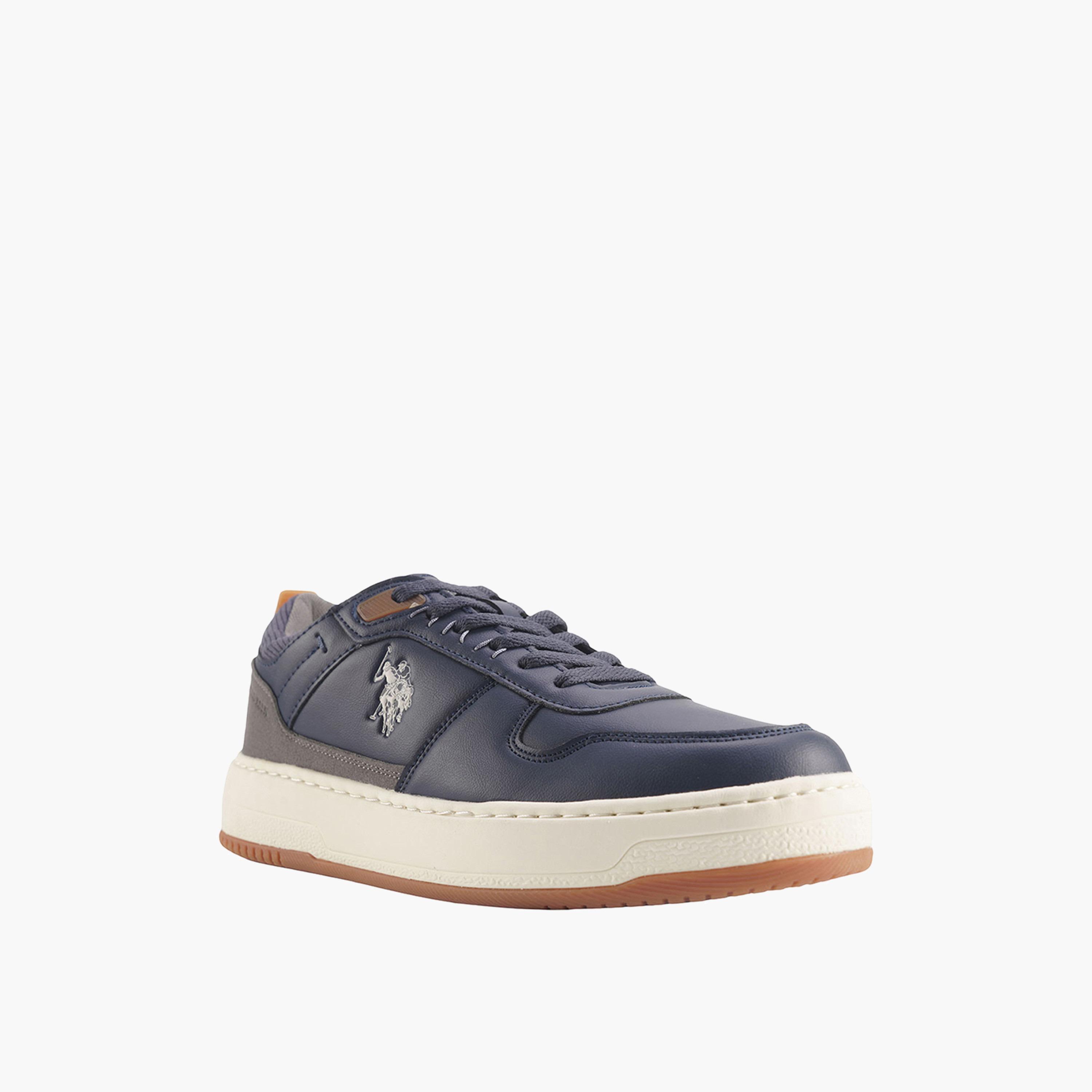 يو. اس. بولو أسوسييشن - حذاء رياضي منخفض الكاحل للرجال ALEXANDER GLB 4PR-men-shoes-sneakers-image-1