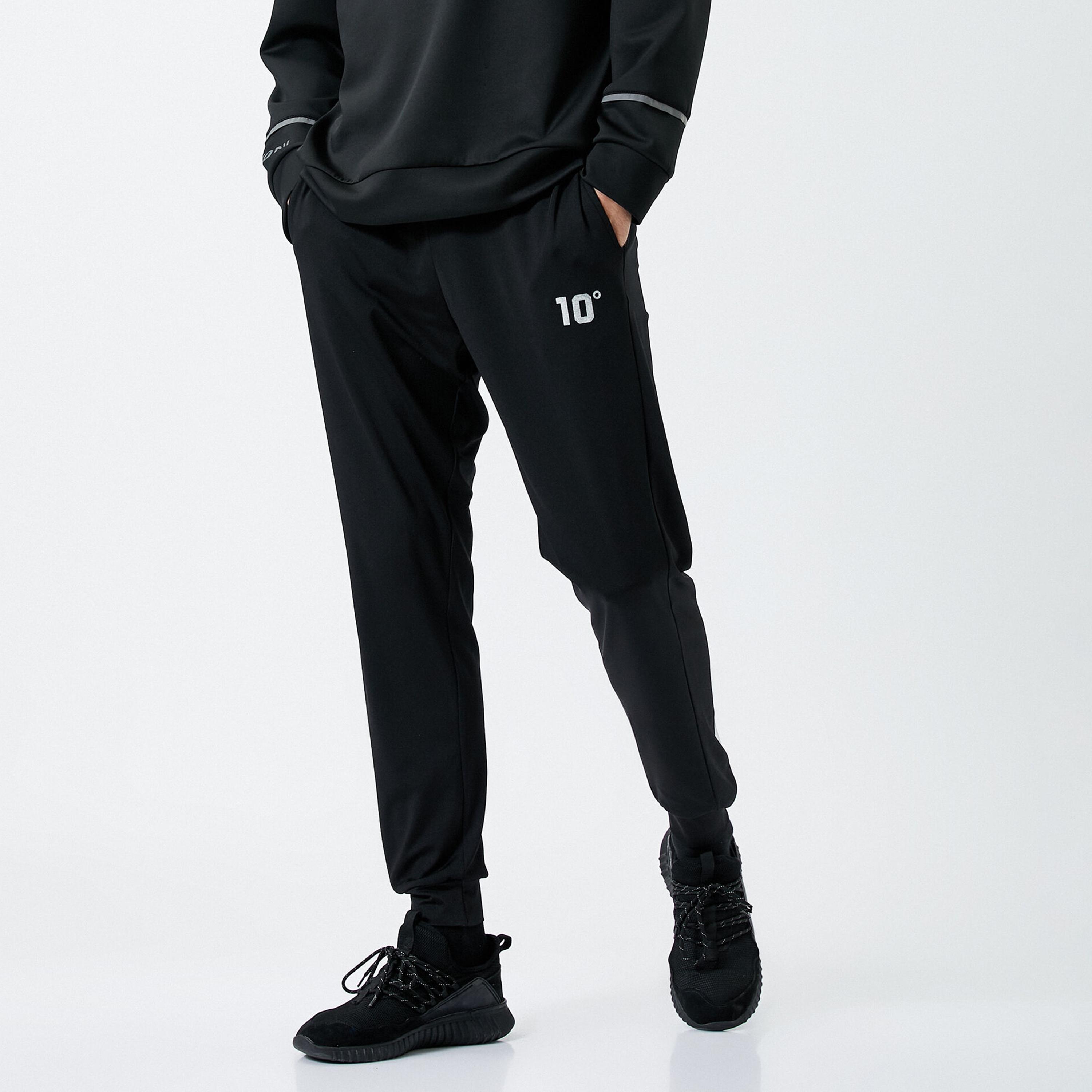 KOTON Straight Fit Mid-Rise Drawstring Waist Men's Joggers-men-clothing-bottoms-trousersandchinos-trousers-image-3