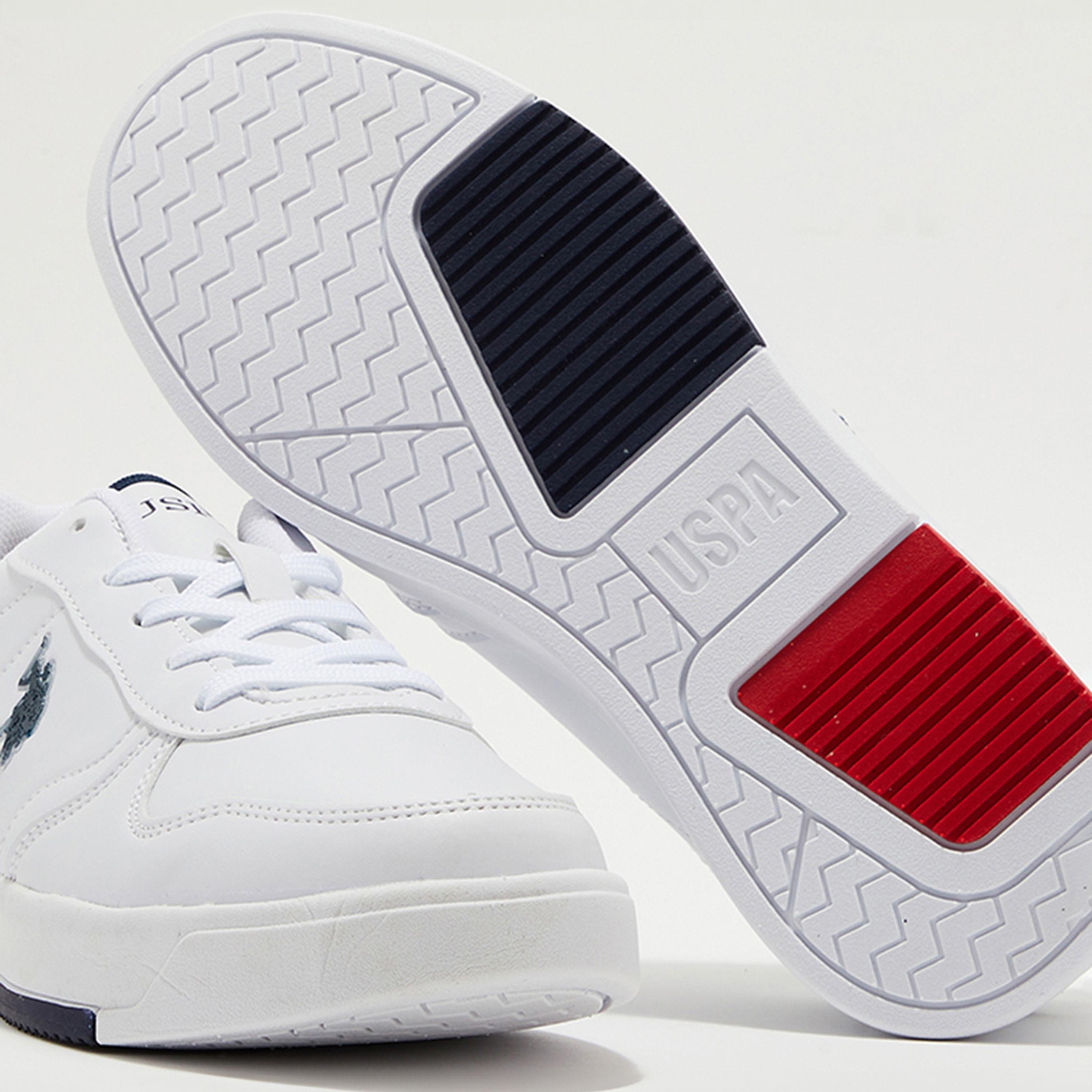 U.S. Polo Assn Women's Lace-Up Low Ankle Sneakers | ANDREI WMN GLB 4PR-women-shoes-sneakers-image-4