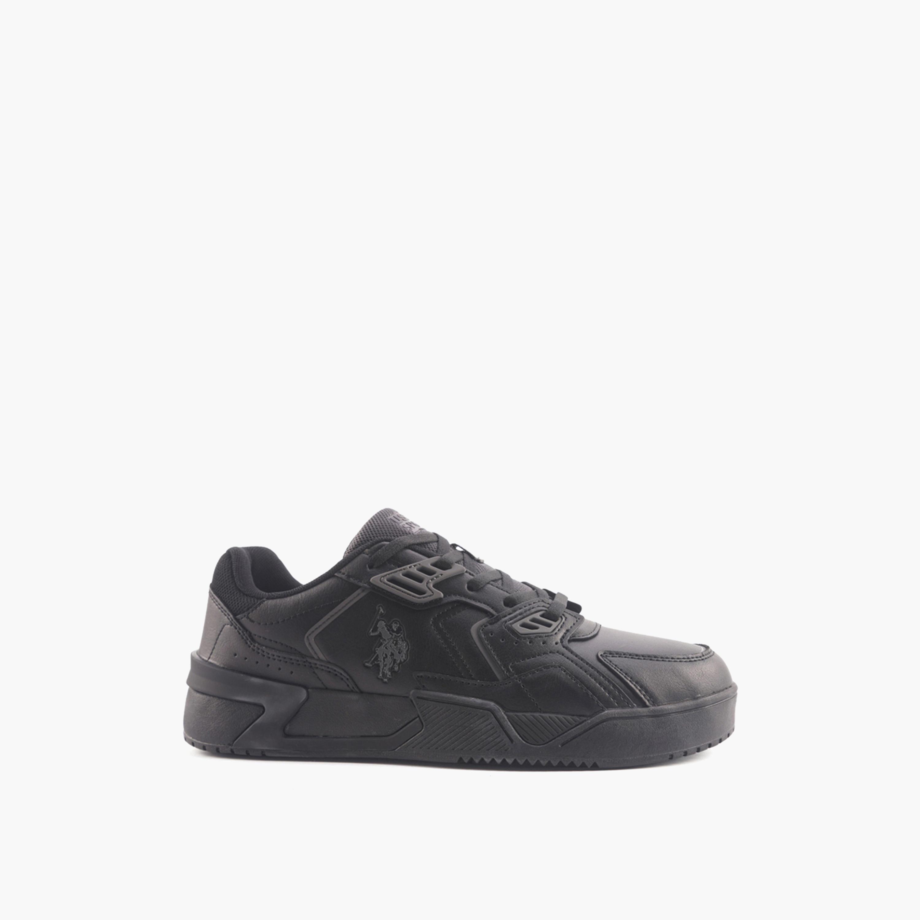 U.S. Polo Assn Men's Lace-Up Low Ankle Sneakers | DENVER GLB 4PR-men-shoes-sneakers-image-2