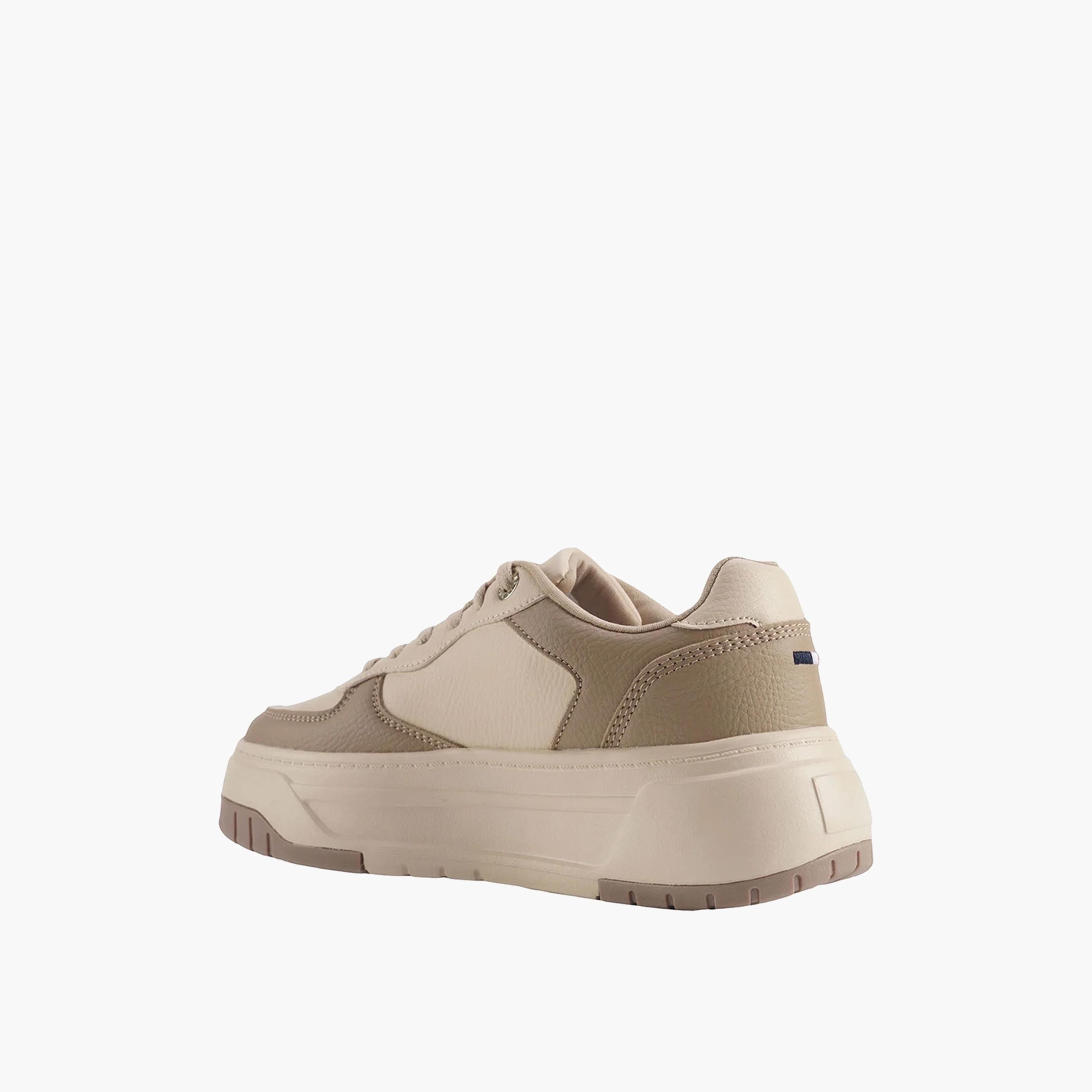 U.S. Polo Assn Women's Lace-Up Mid Cut Sneakers | ELFY GLB 4PR-women-shoes-sneakers-image-3