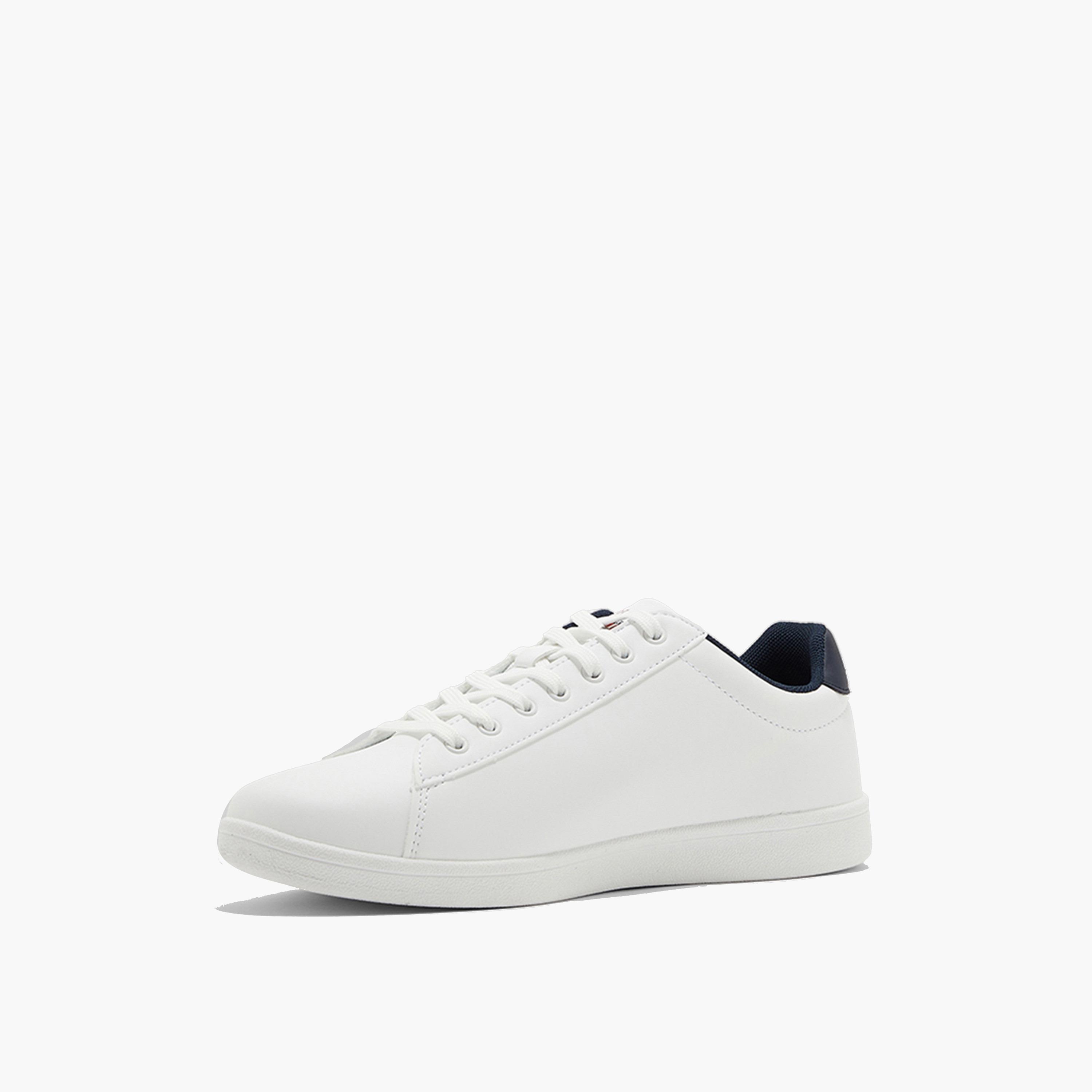 U.S. Polo Assn Men's Lace-Up Low Ankle Sneakers | FRANCO GLB 4PR-men-shoes-sneakers-image-2