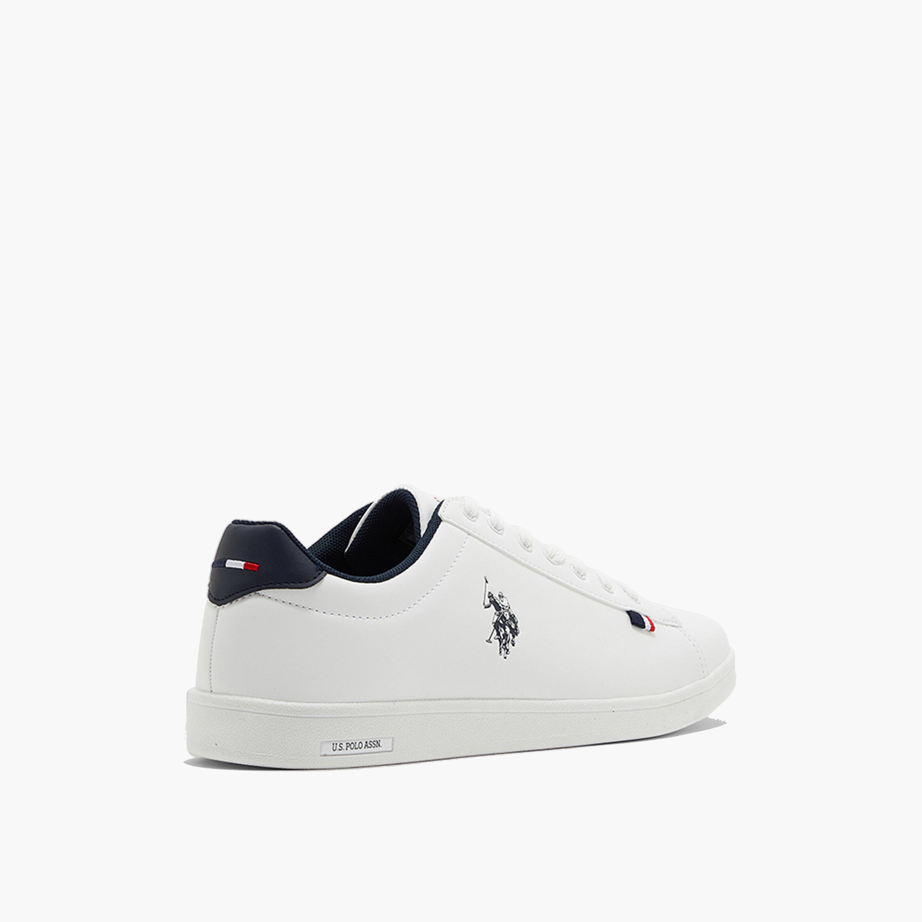 U.S. Polo Assn Men's Lace-Up Low Ankle Sneakers | FRANCO GLB 4PR-men-shoes-sneakers-image-3