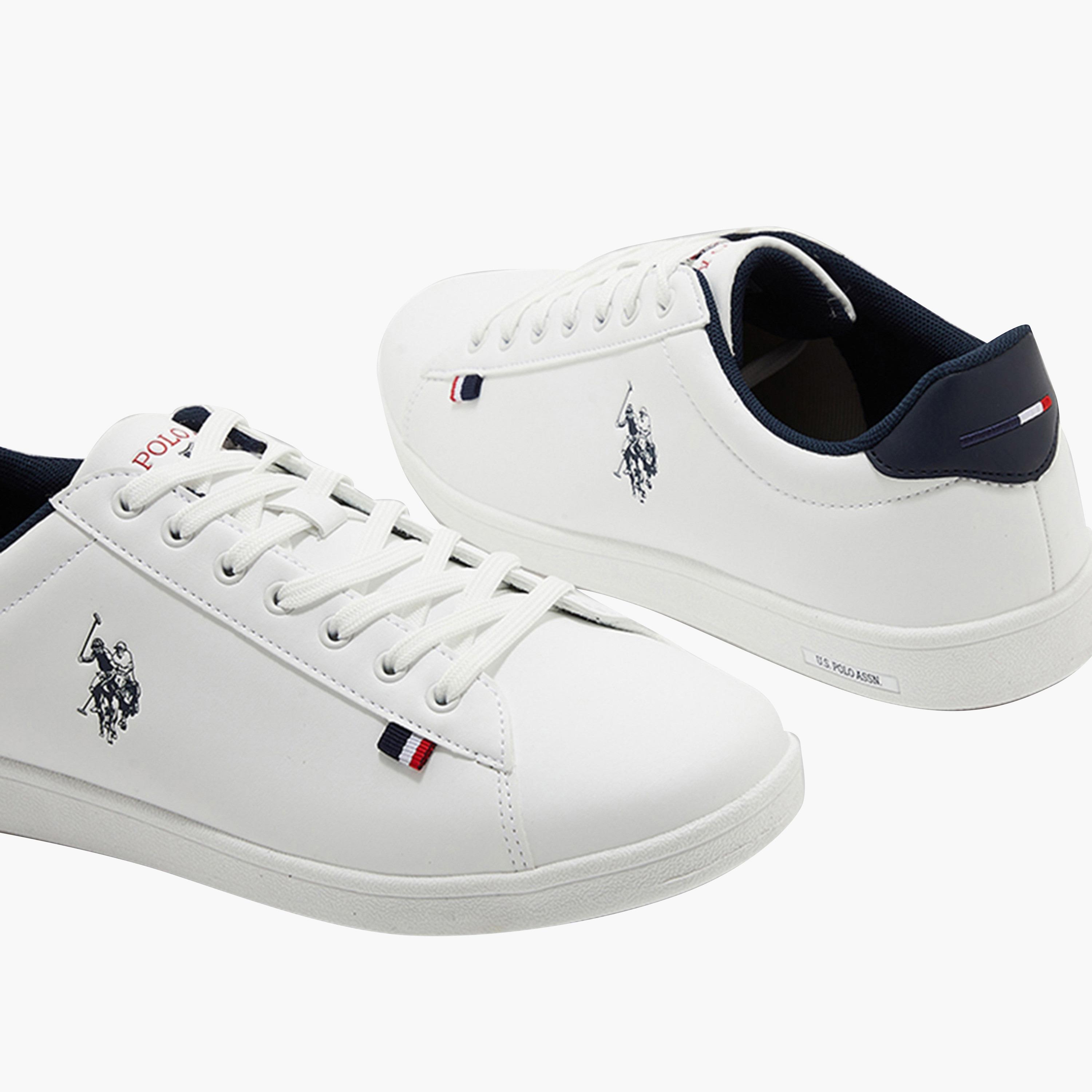 U.S. Polo Assn Men's Lace-Up Low Ankle Sneakers | FRANCO GLB 4PR-men-shoes-sneakers-image-4