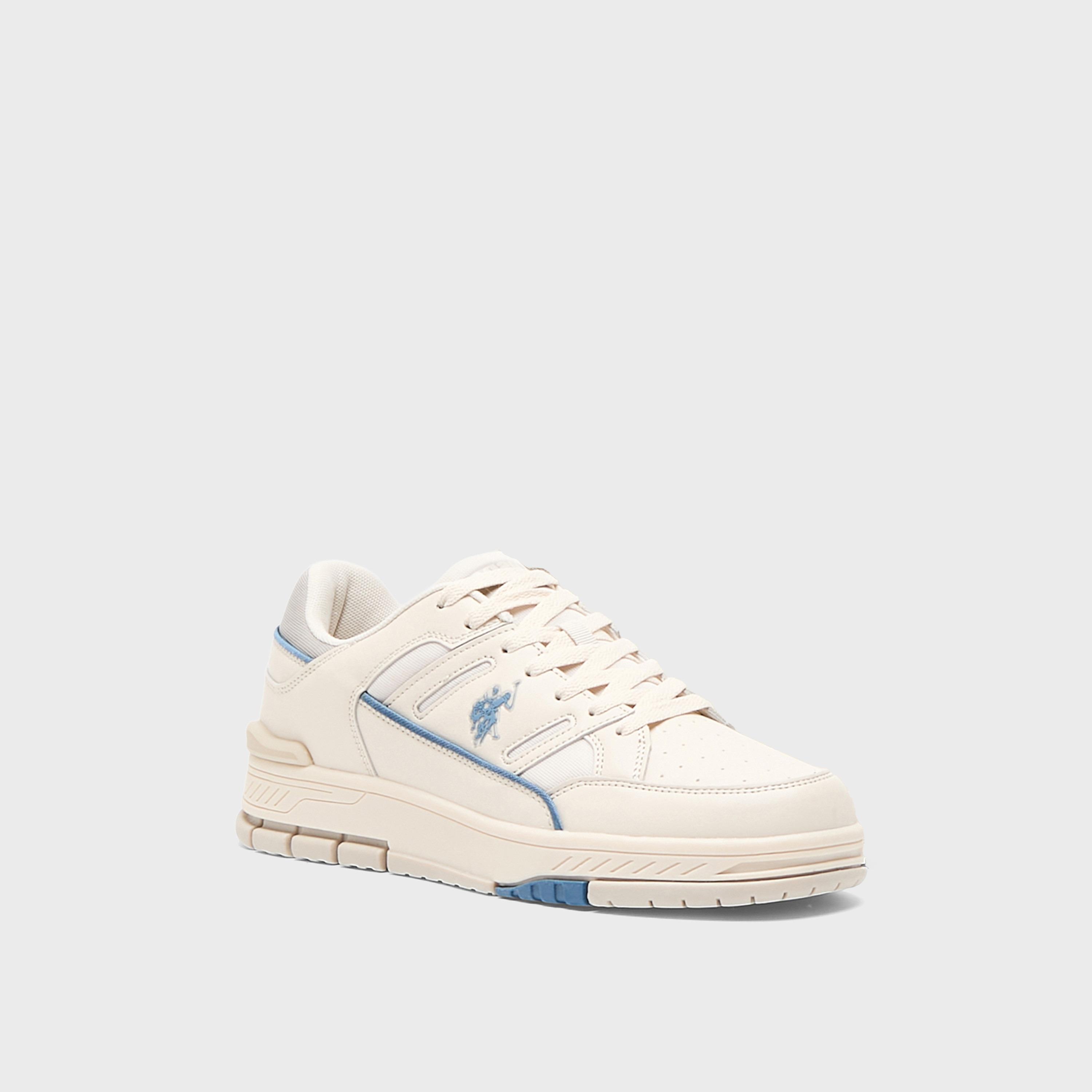 U.S. Polo Assn Men's Lace-Up Low Ankle Sneakers  | OKRA GLB 4PR-men-shoes-sneakers-image-1
