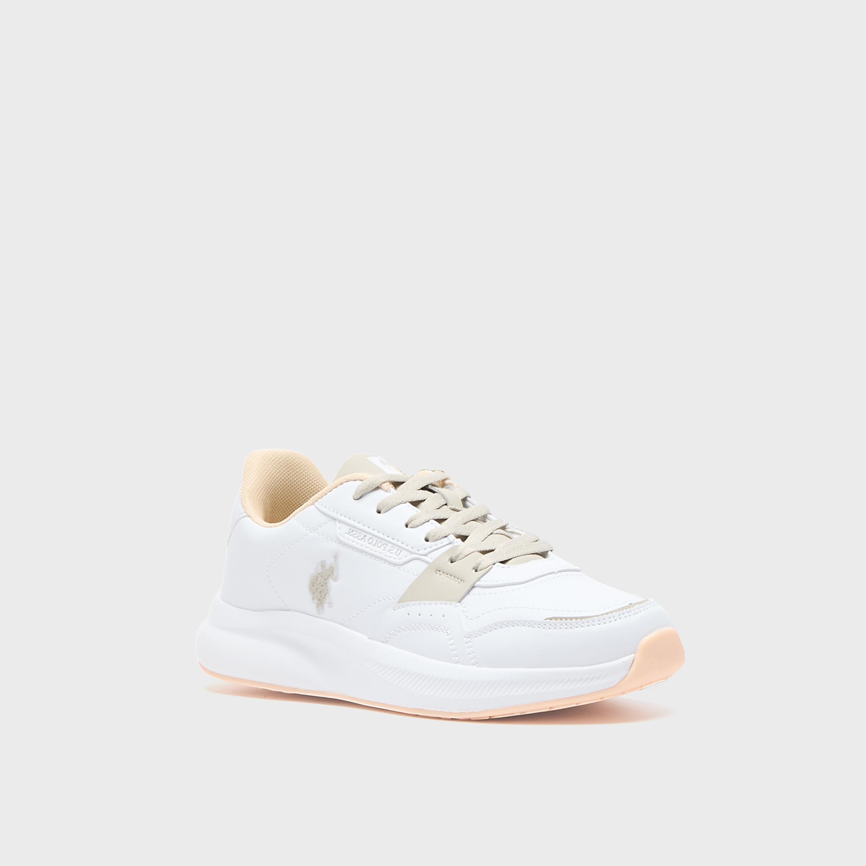U.S. Polo Assn Women's Lace-Up Low Ankle Sneakers  | RUIZ WMN GLB 4PR-women-shoes-sneakers-image-1