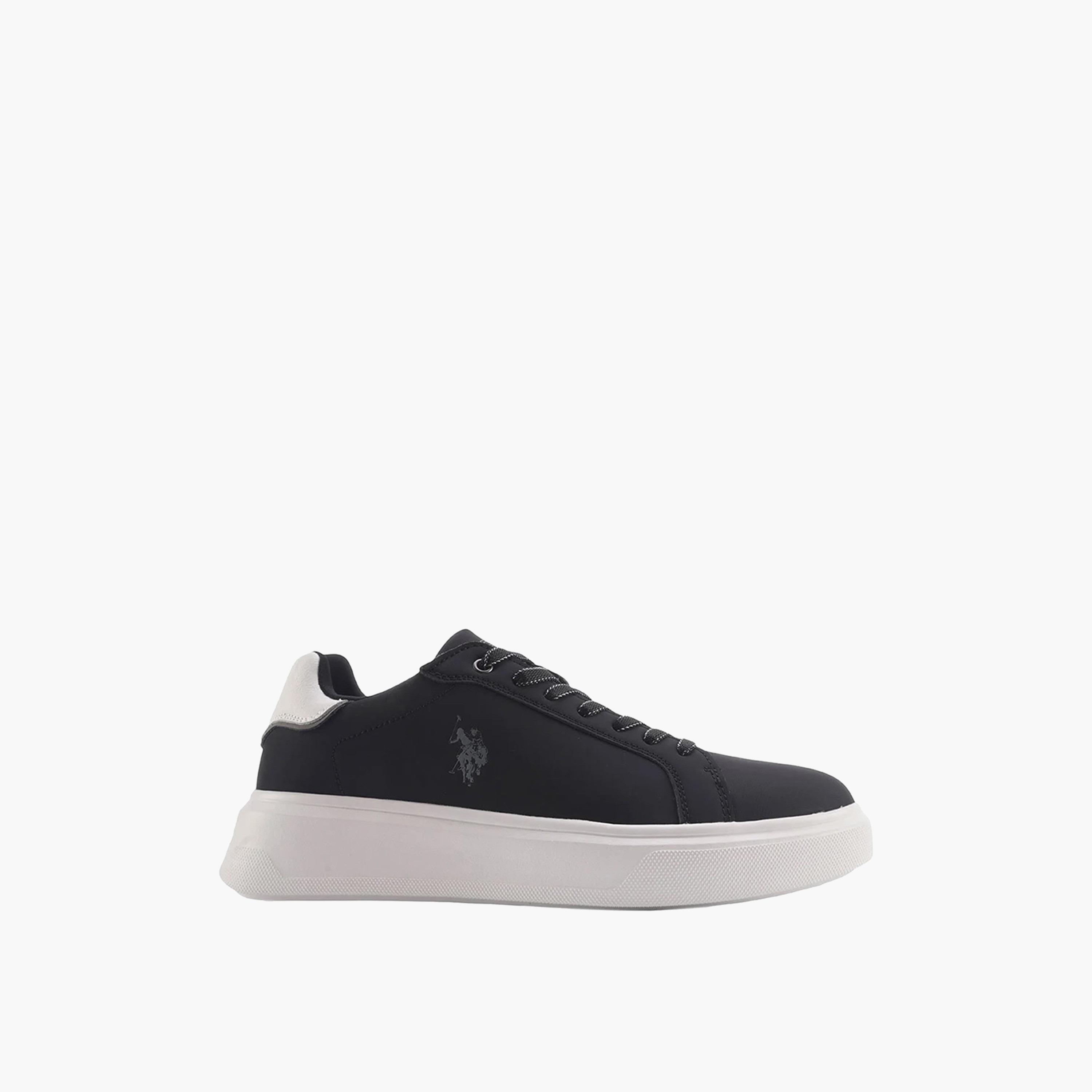 U.S. Polo Assn Men's Lace-Up Low Ankle Sneakers | SMID GLB 4PR-men-shoes-sneakers-image-6