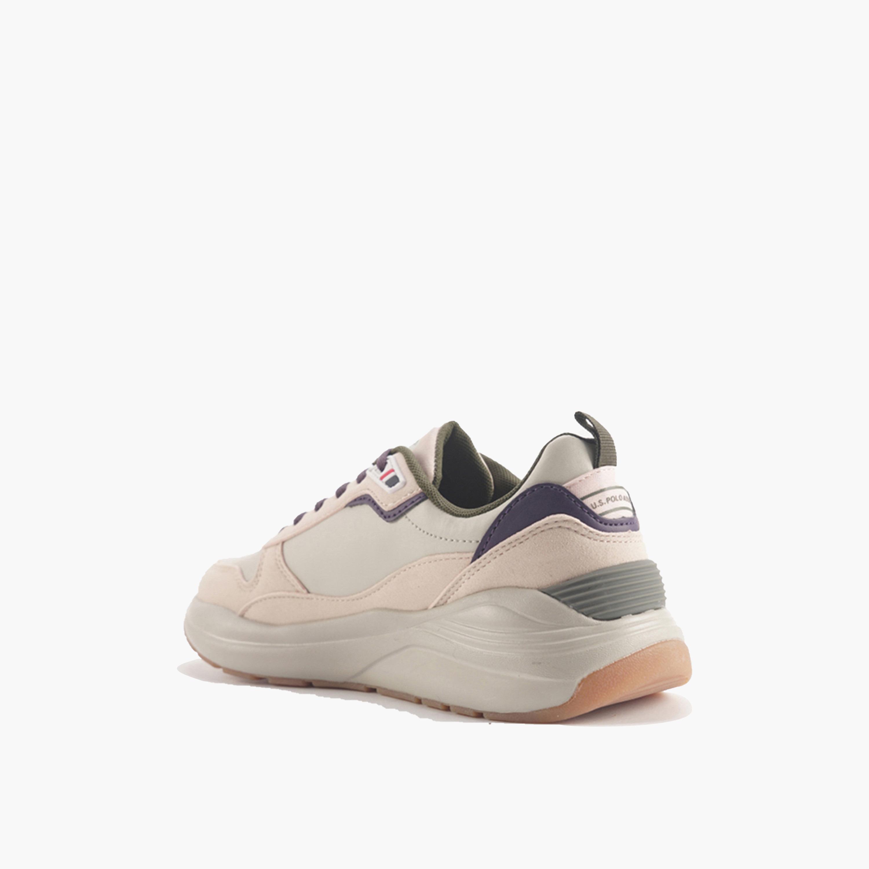 U.S. Polo Assn Women's Lace-Up Low Ankle Sneakers | WENDY GLB 4PR-women-shoes-sneakers-image-3