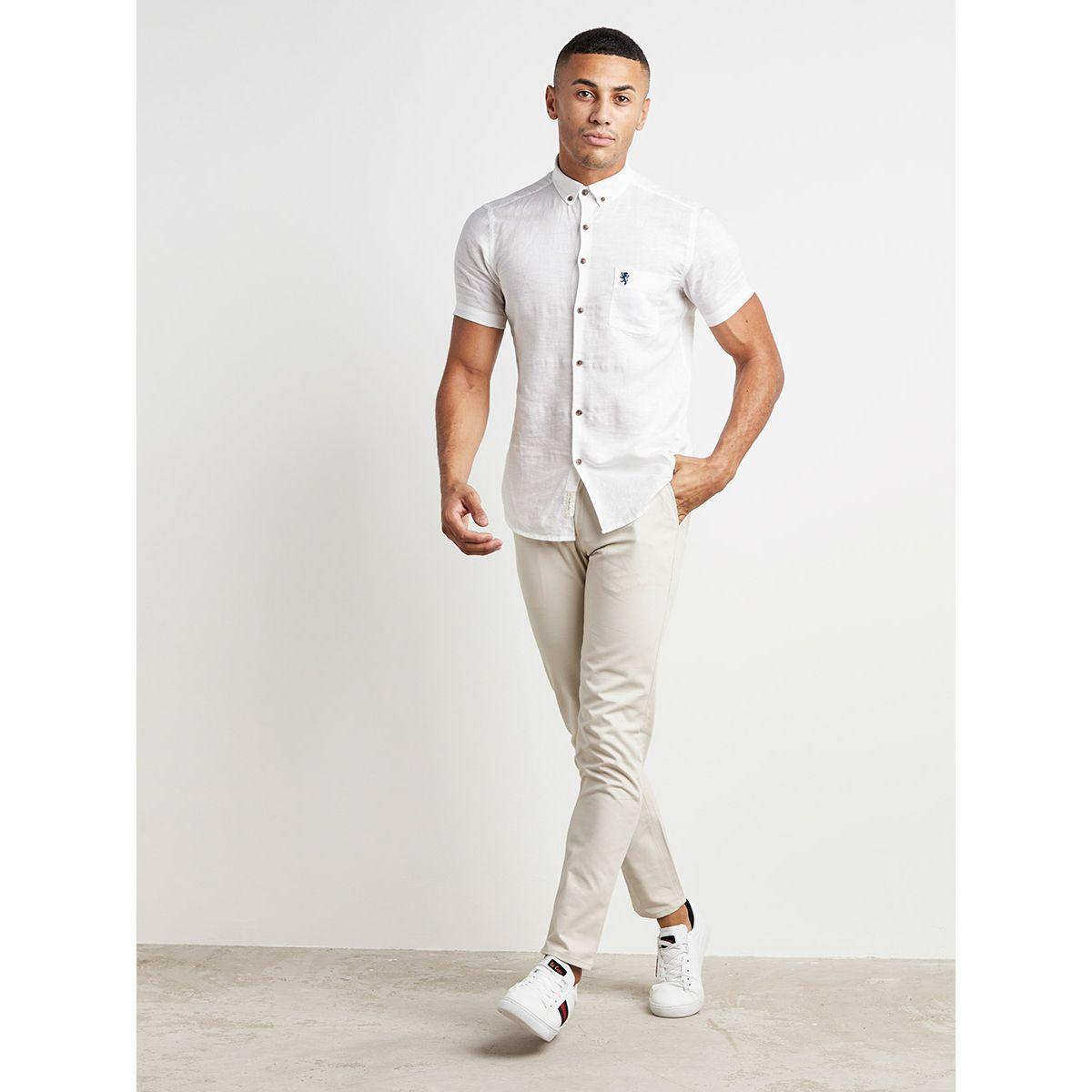 Styli Plain Full Length Chino with Pockets-men-clothing-bottoms-trousersandchinos-chinos-image-2