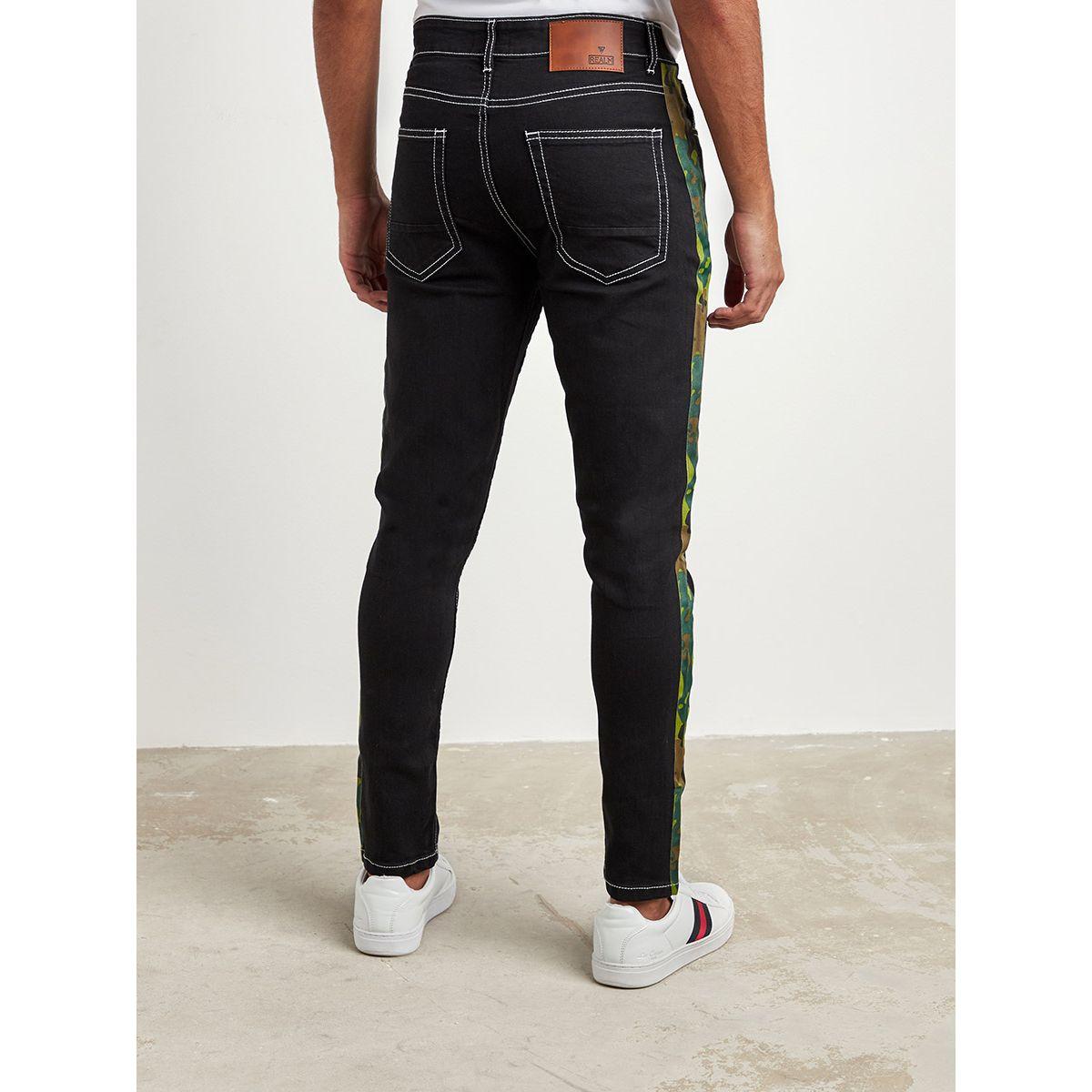 Styli Plain Skinny Jeans with Side Taping Detail-men-clothing-bottoms-jeans-image-3
