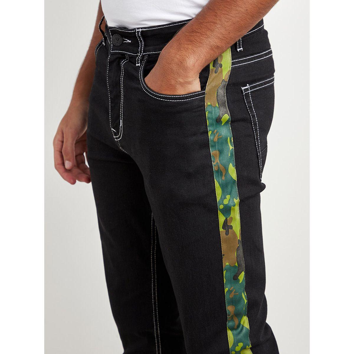 جينز سكيني سادة بخطوط جانبية-men-clothing-bottoms-jeans-image-4