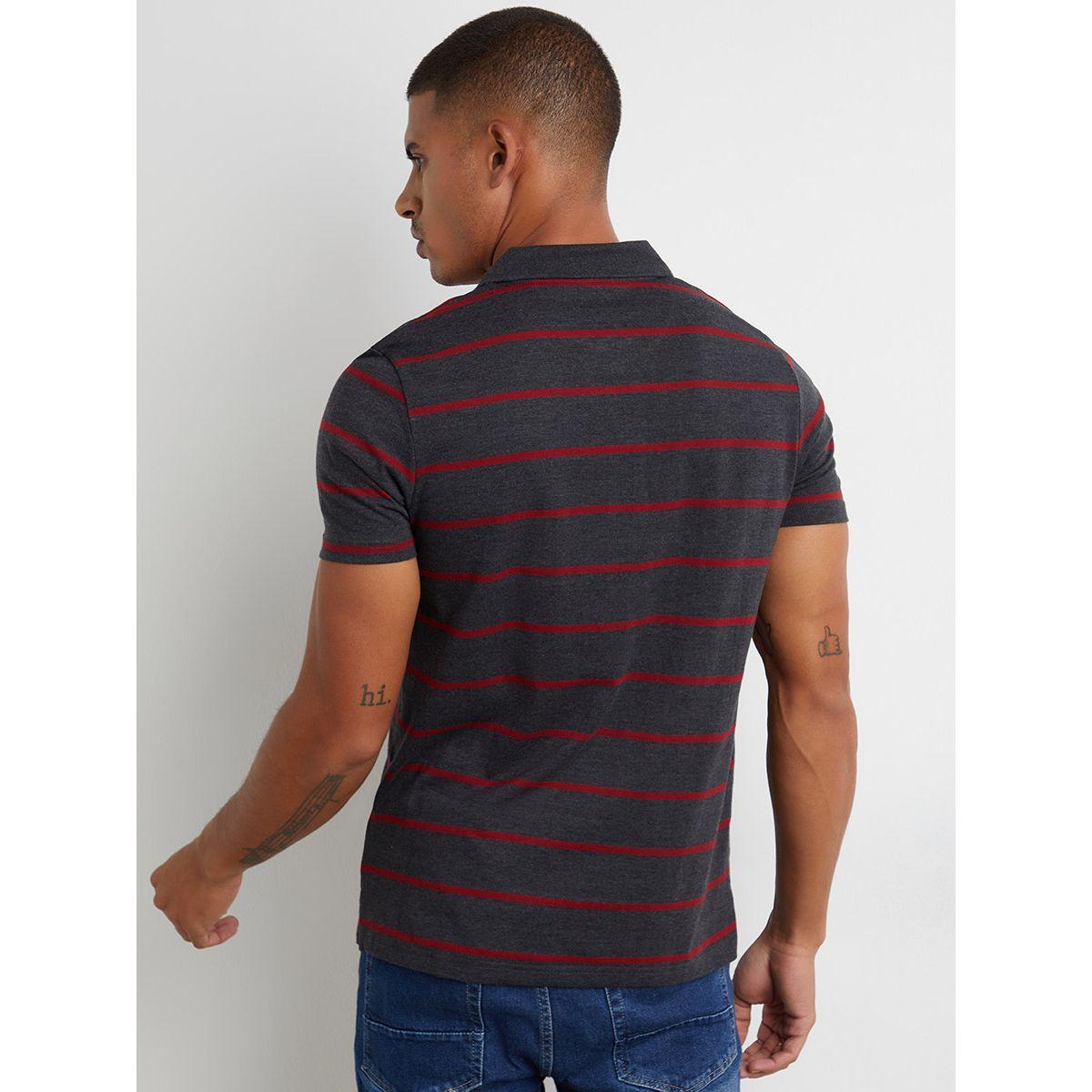 تيشيرت بولو مخطط بأكمام قصيرة-men-clothing-tshirtsandpolos-polos-image-3
