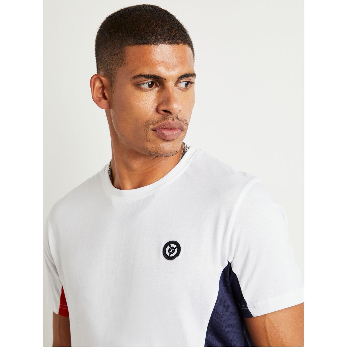 Styli Number 7 Back Print Contrast Panel T-shirt-men-clothing-tshirtsandpolos-tshirts-image-3