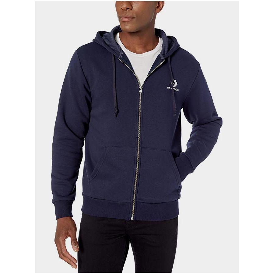 Converse Star Chevron Hoodie with Front Zip Closure-men-winterwear-hoodiesandsweatshirts-image-1