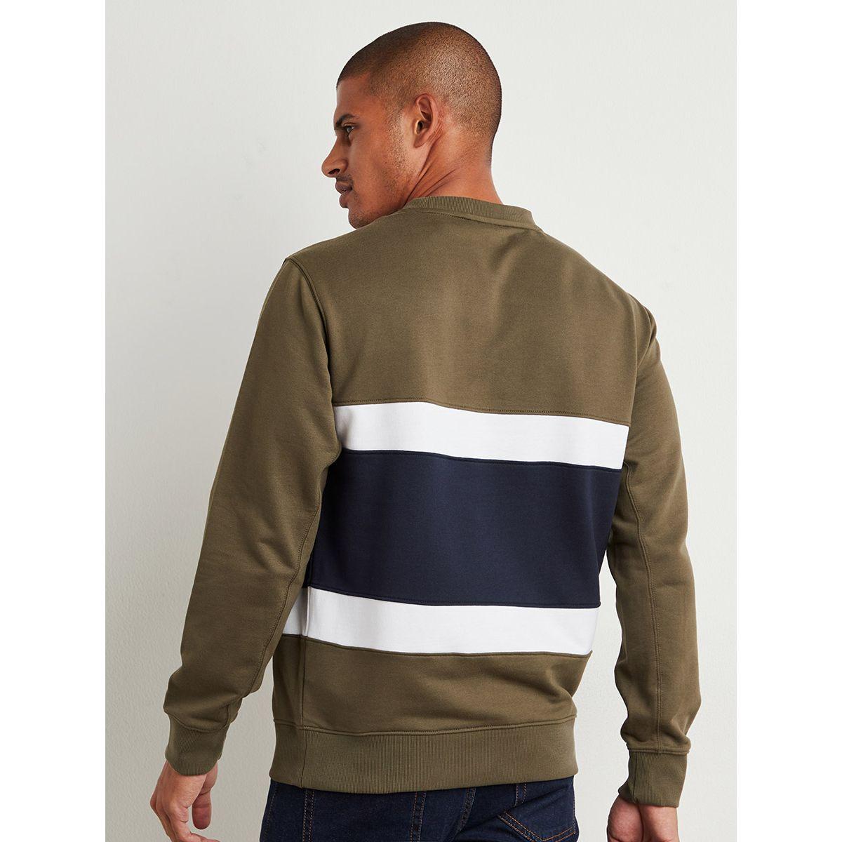Timberland Cut and Sew Printed Long Sleeves Sweatshirt-men-winterwear-hoodiesandsweatshirts-image-4