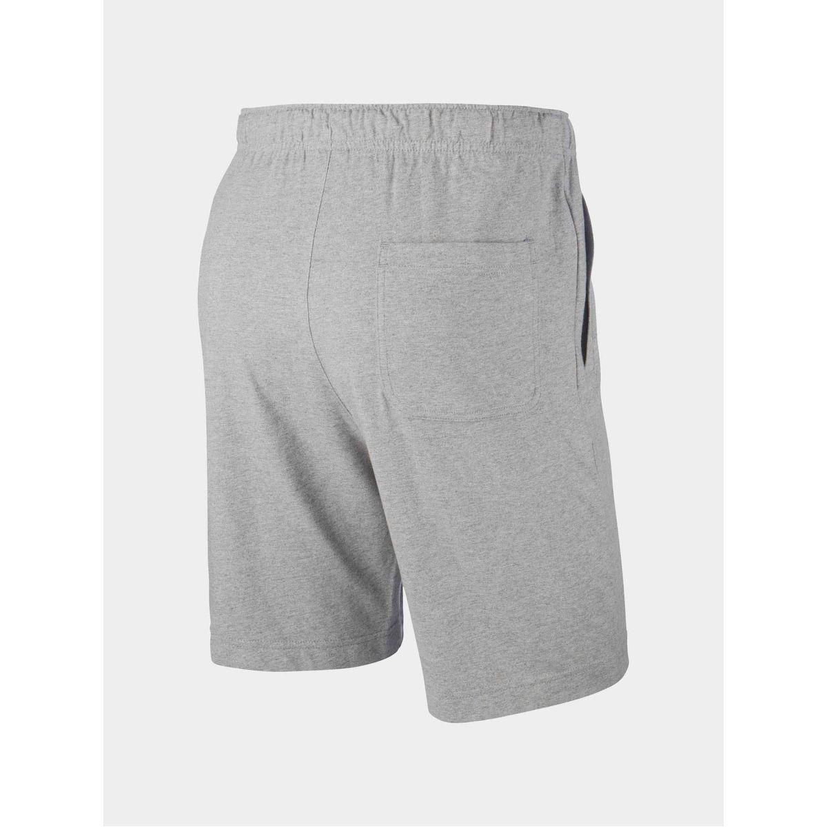 nike club jersey shorts grey