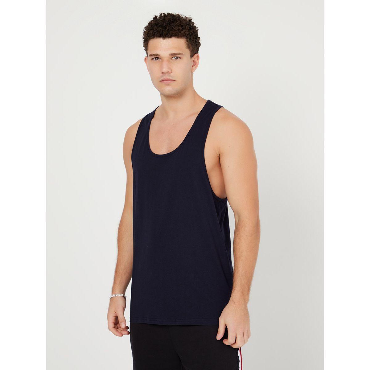 Styli Racerback Vest In Cotton Jersey-men-clothing-tshirtsandpolos-tshirts-image-1