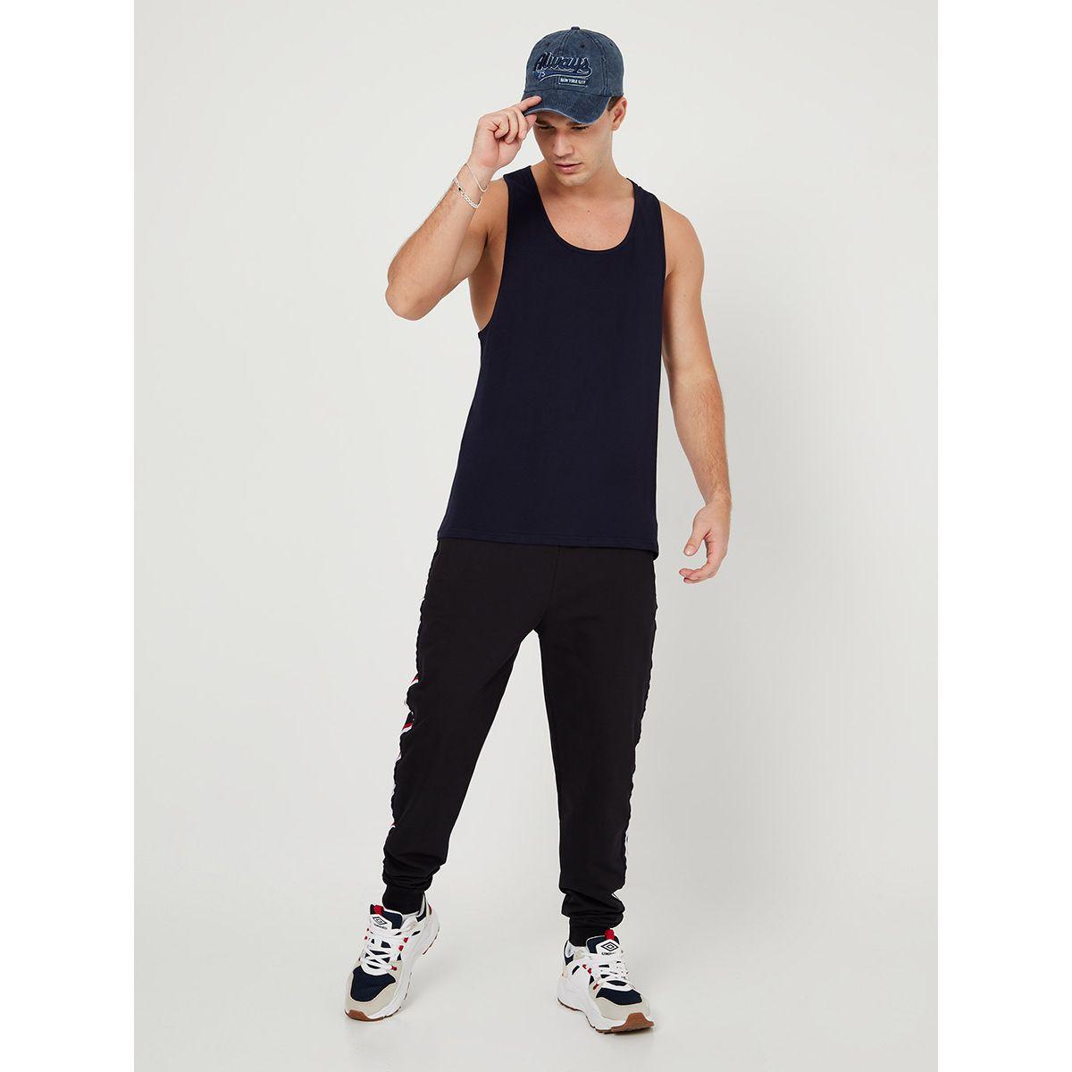 Styli Racerback Vest In Cotton Jersey-men-clothing-tshirtsandpolos-tshirts-image-2