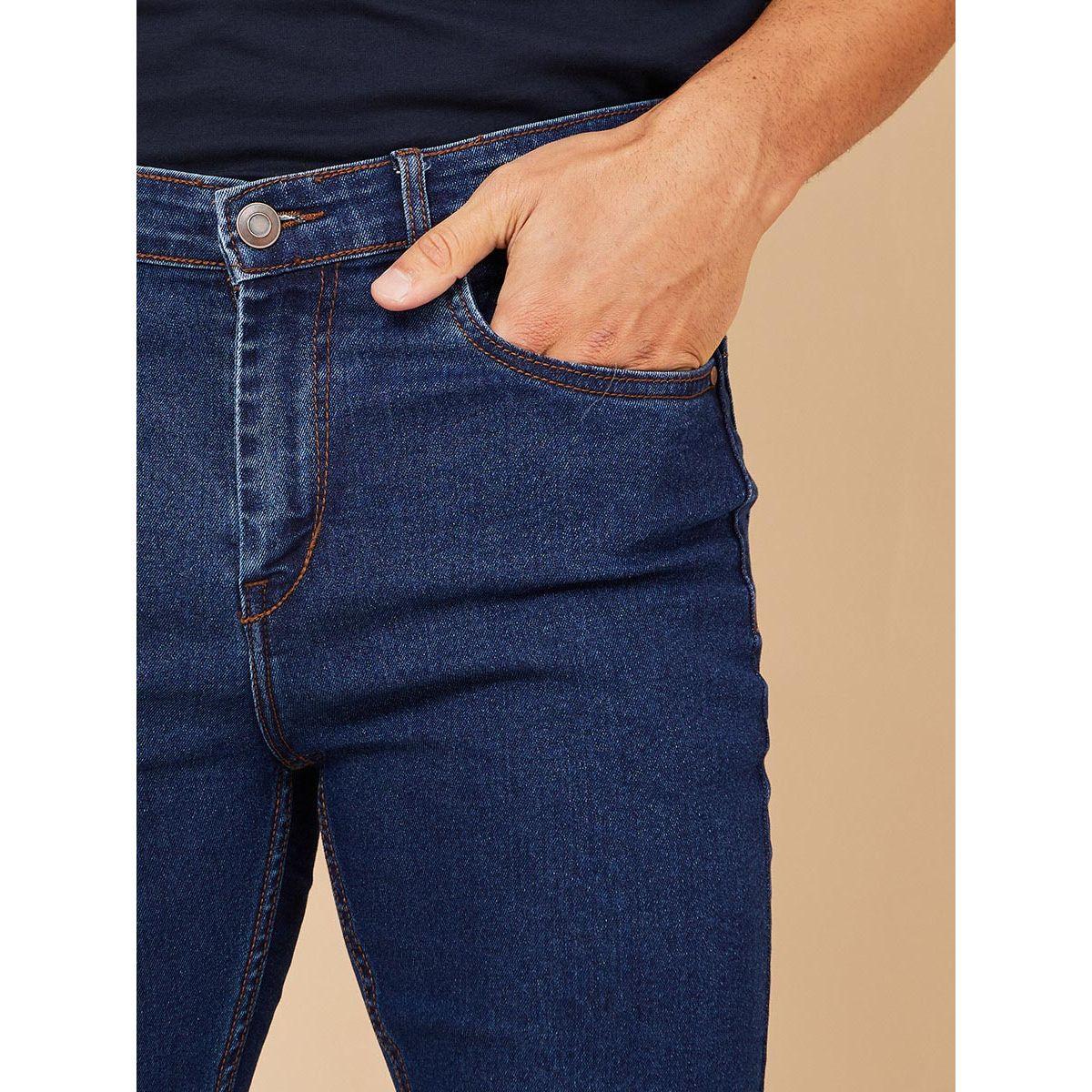 Styli Pocket Construct Solid Skinny Jeans-men-clothing-bottoms-jeans-image-3