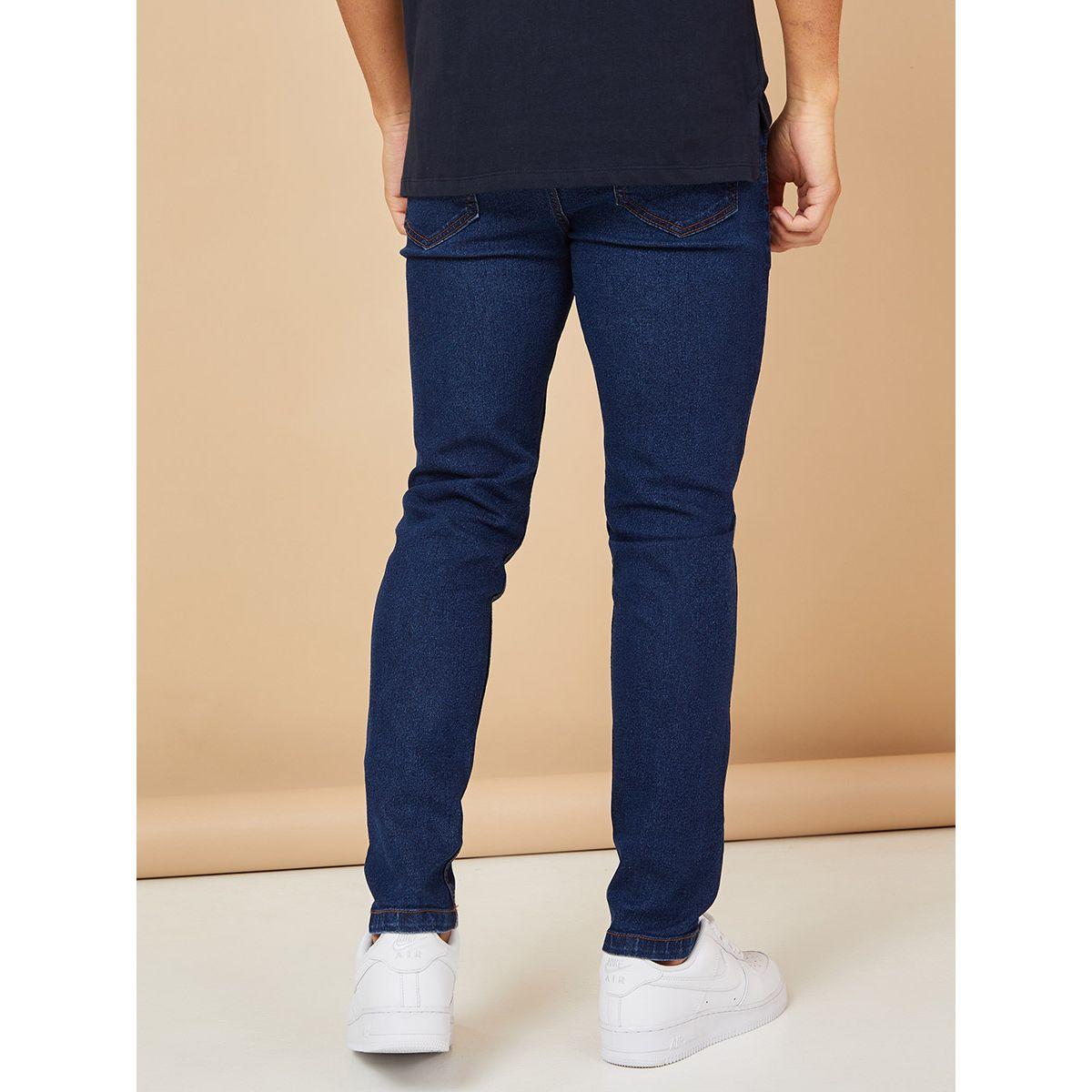 Styli Pocket Construct Solid Skinny Jeans-men-clothing-bottoms-jeans-image-4