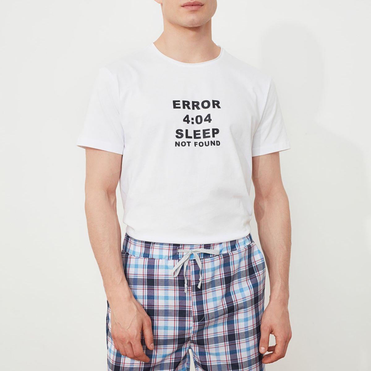 Trendyol Plaid Woven Shorts with Side Pocket-men-clothing-bottoms-shorts-image-3
