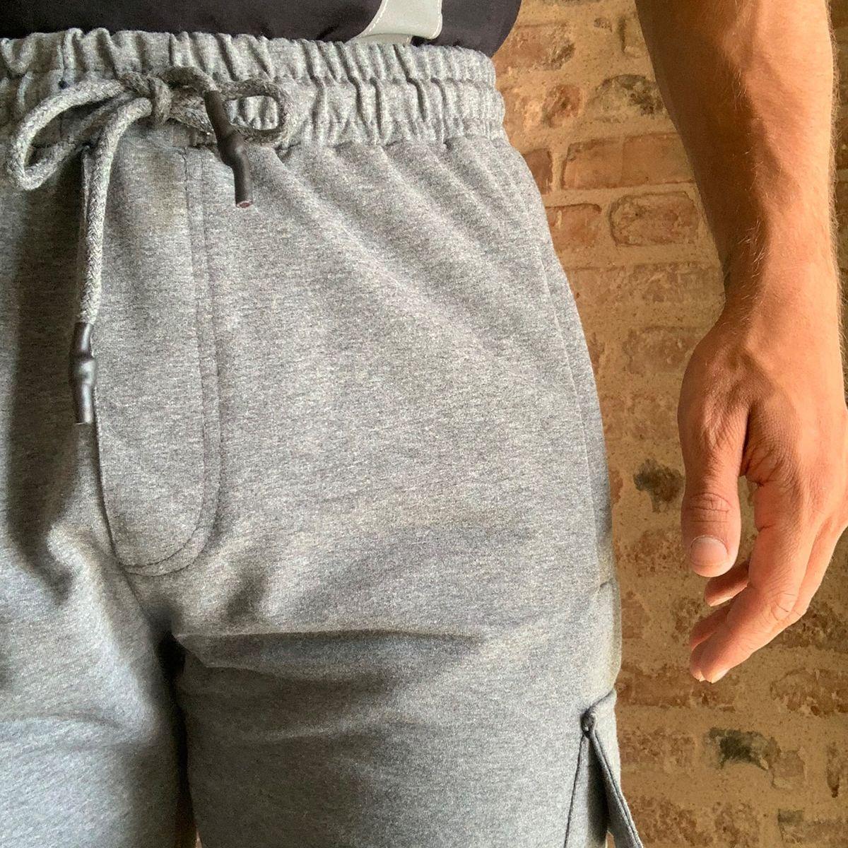 Trendyol Camouflage Cargo Pocket Knitted Slim Fit Shorts-men-clothing-bottoms-shorts-image-5