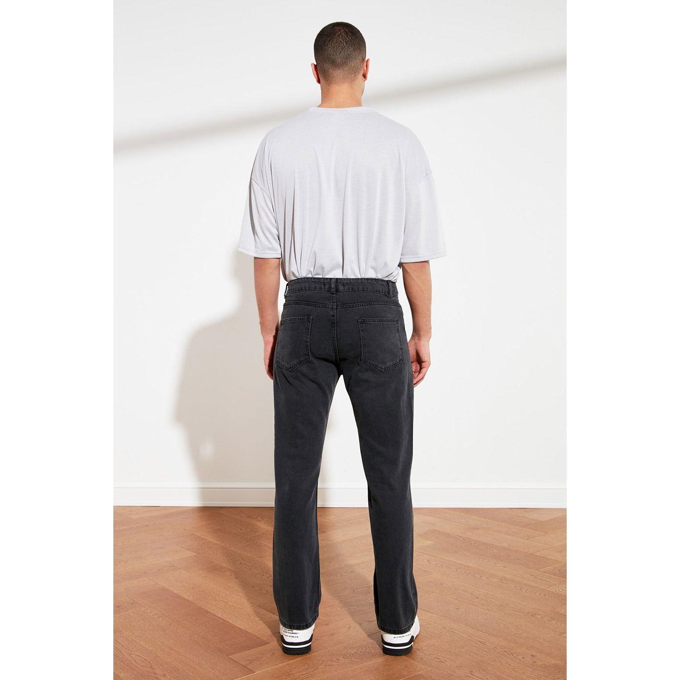 Trendyol Linear Detail Mid Rise Straight Leg Jeans-men-clothing-bottoms-jeans-image-3