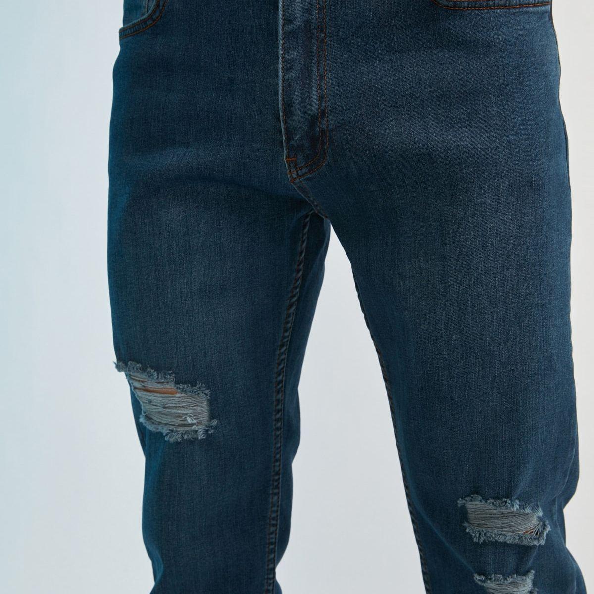 Trendyol Distressed Mid Rise Slim Fit Jeans-men-clothing-bottoms-jeans-image-3