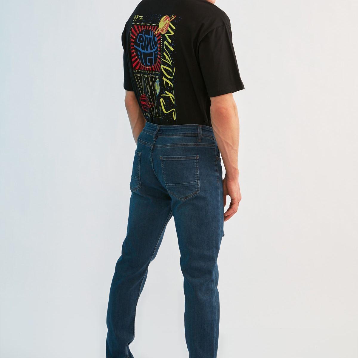 Trendyol Distressed Mid Rise Slim Fit Jeans-men-clothing-bottoms-jeans-image-4