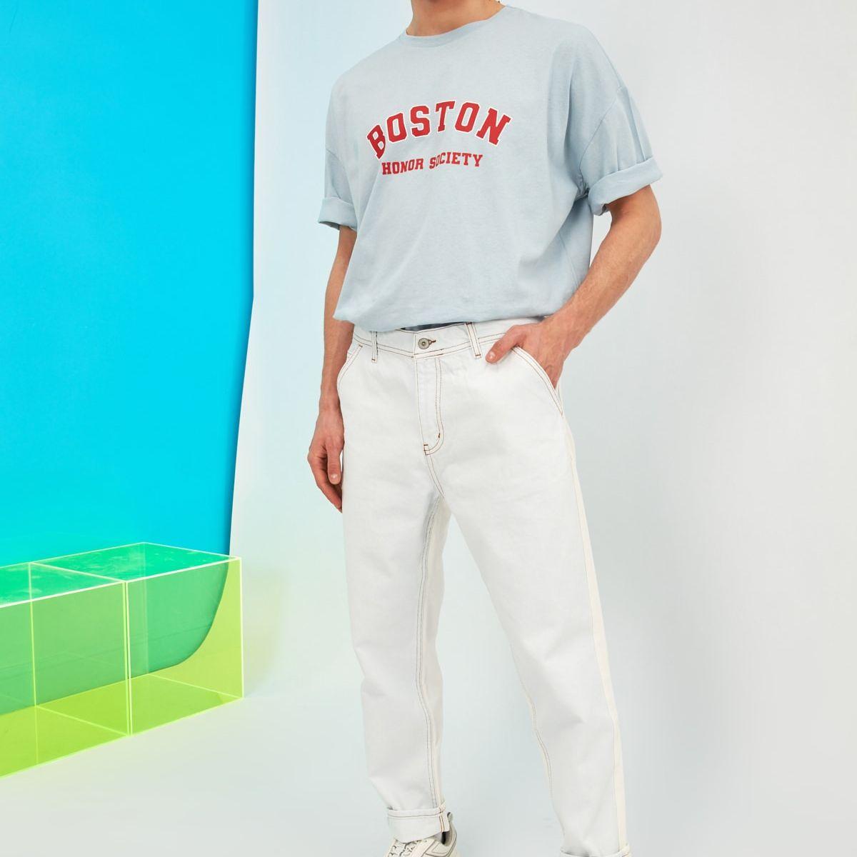 Trendyol Stitched Detail Mid Rise Relaxed Fit Jeans-men-clothing-bottoms-jeans-image-2