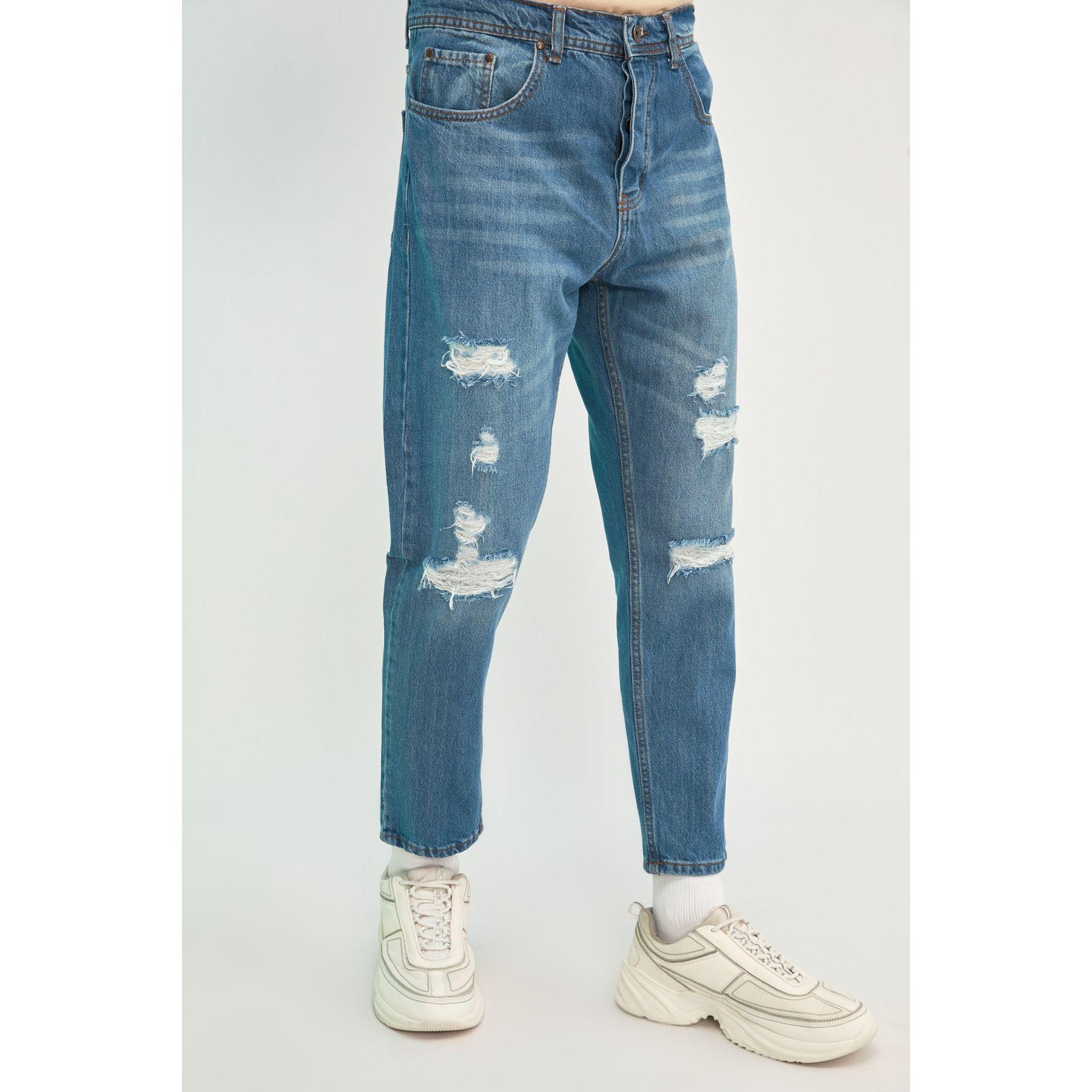 Trendyol Distressed Mid Rise Slim Fit Jeans-men-clothing-bottoms-jeans-image-2