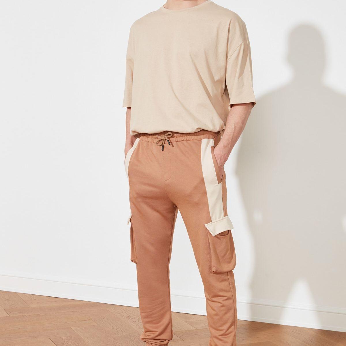 Trendyol Contrast Panel Pocket Detail Jogger-men-clothing-bottoms-joggers-image-1