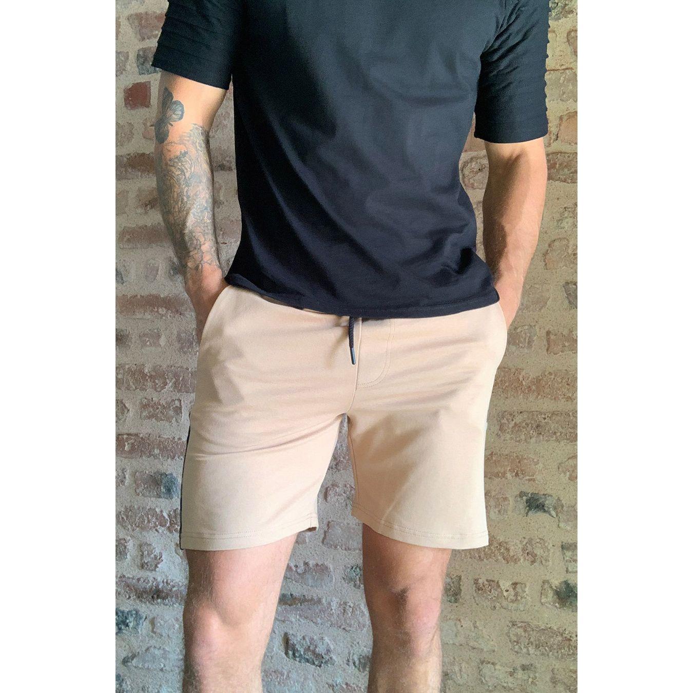 Trendyol Camo Panel Knitted Slim Fit Shorts with Side Pocket-men-clothing-bottoms-shorts-image-5